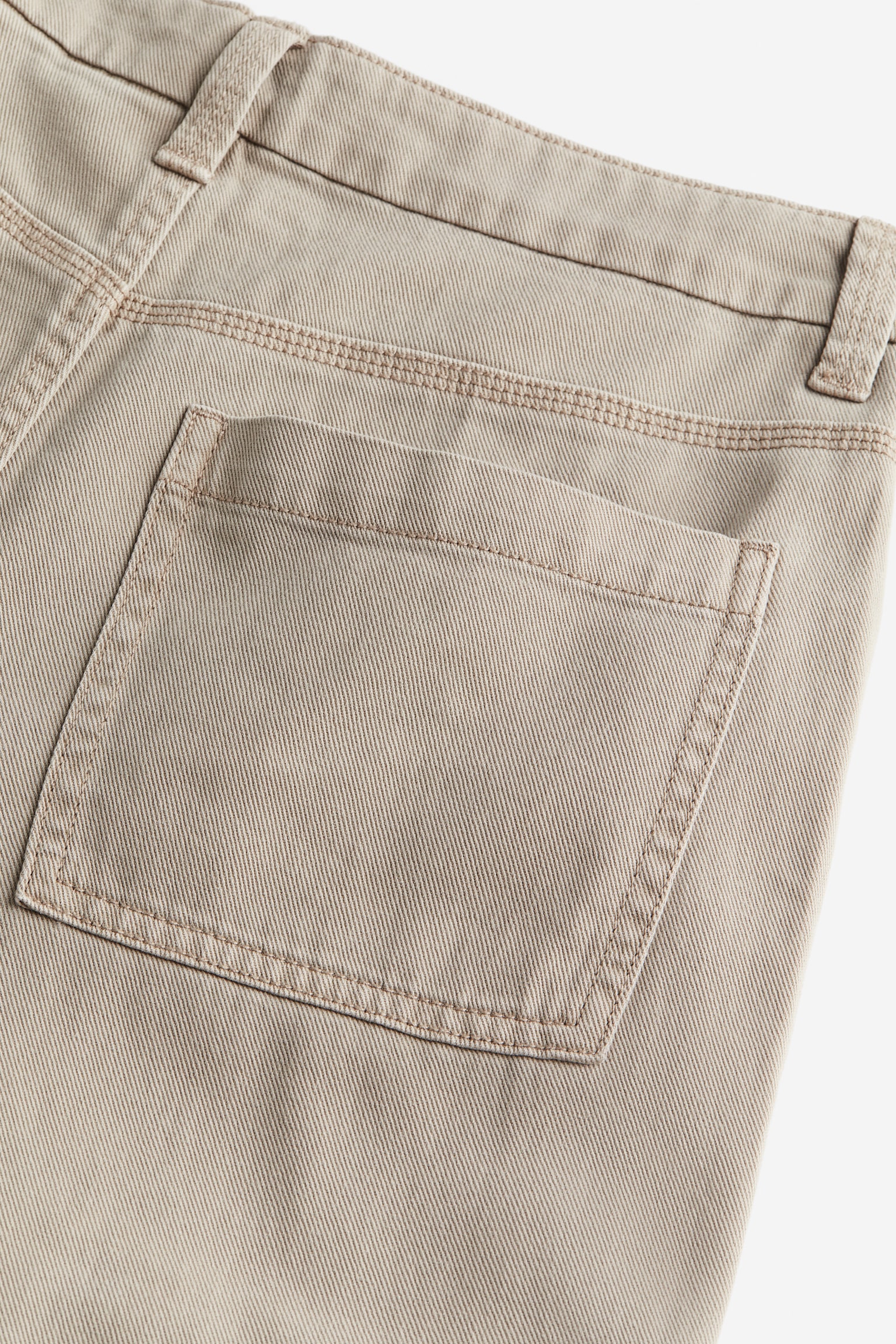 Twill cargo trousers - Beige/Grey/Cream/Khaki green - 5