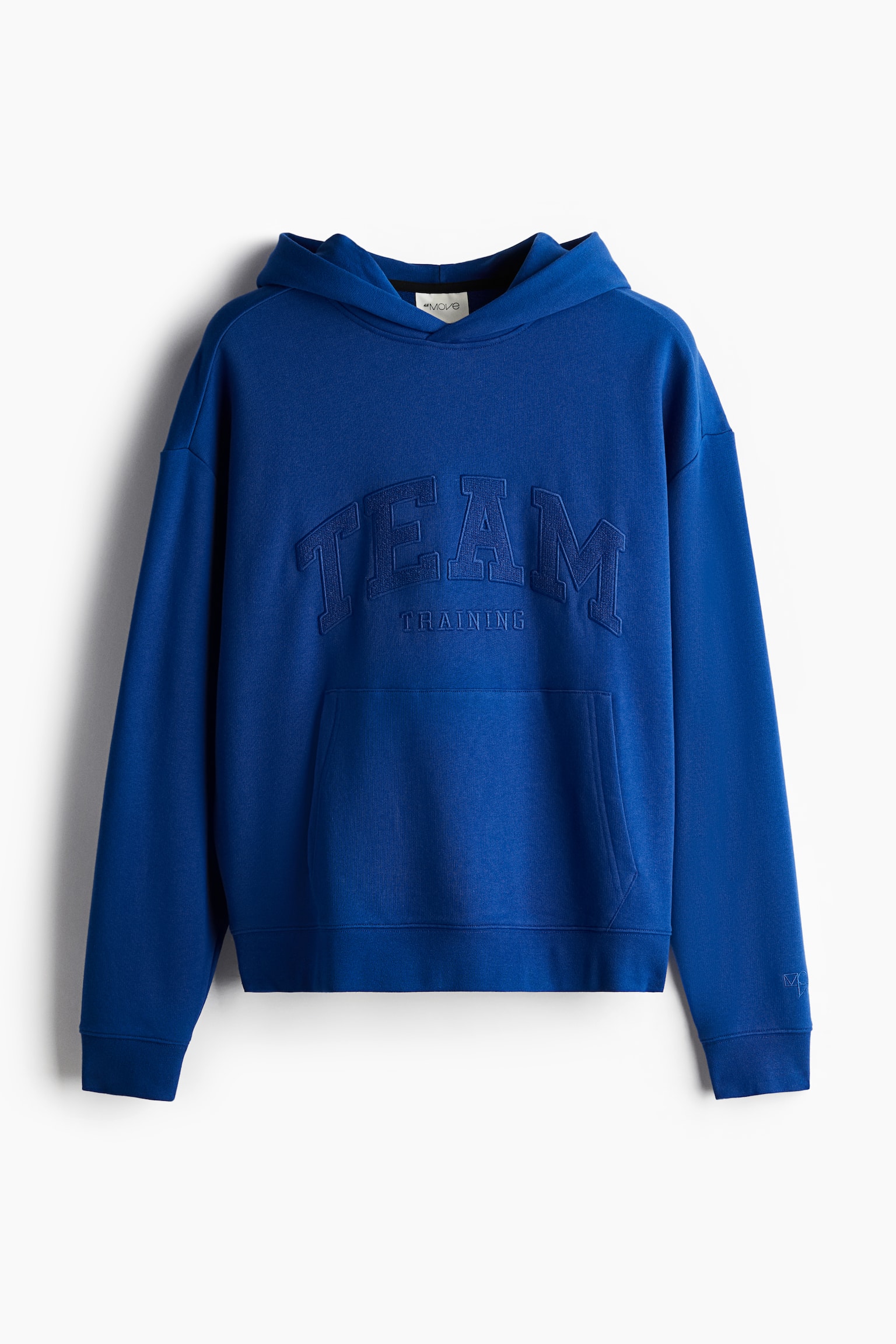 Oversized Fit Sports hoodie - Bright blue/Grey marl/Training Team - 2