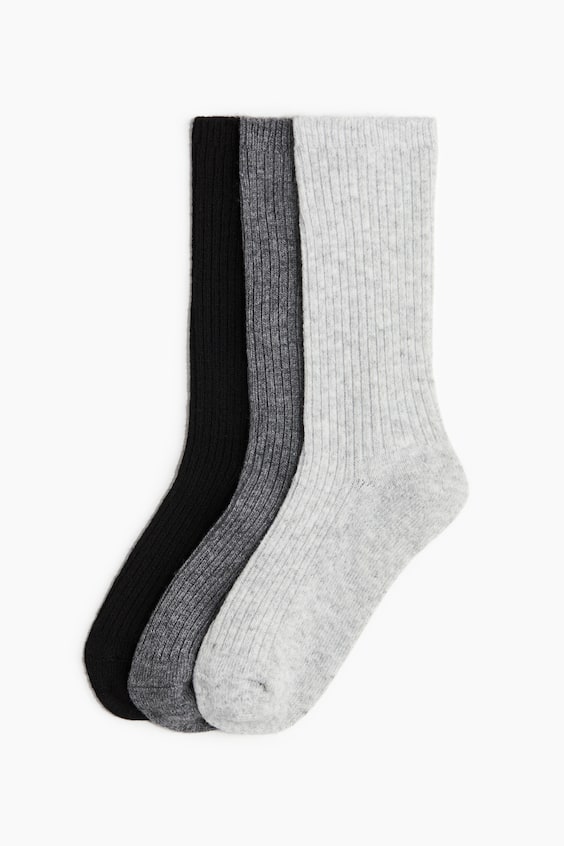 Женские носки H&M, 3 пары