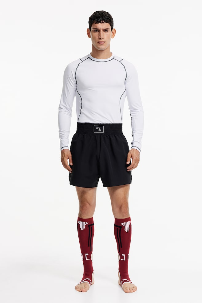 DryMove™ Sportshirt - Weiß/Rot/Dunkelgrau/Schwarz/Schwarz - 7