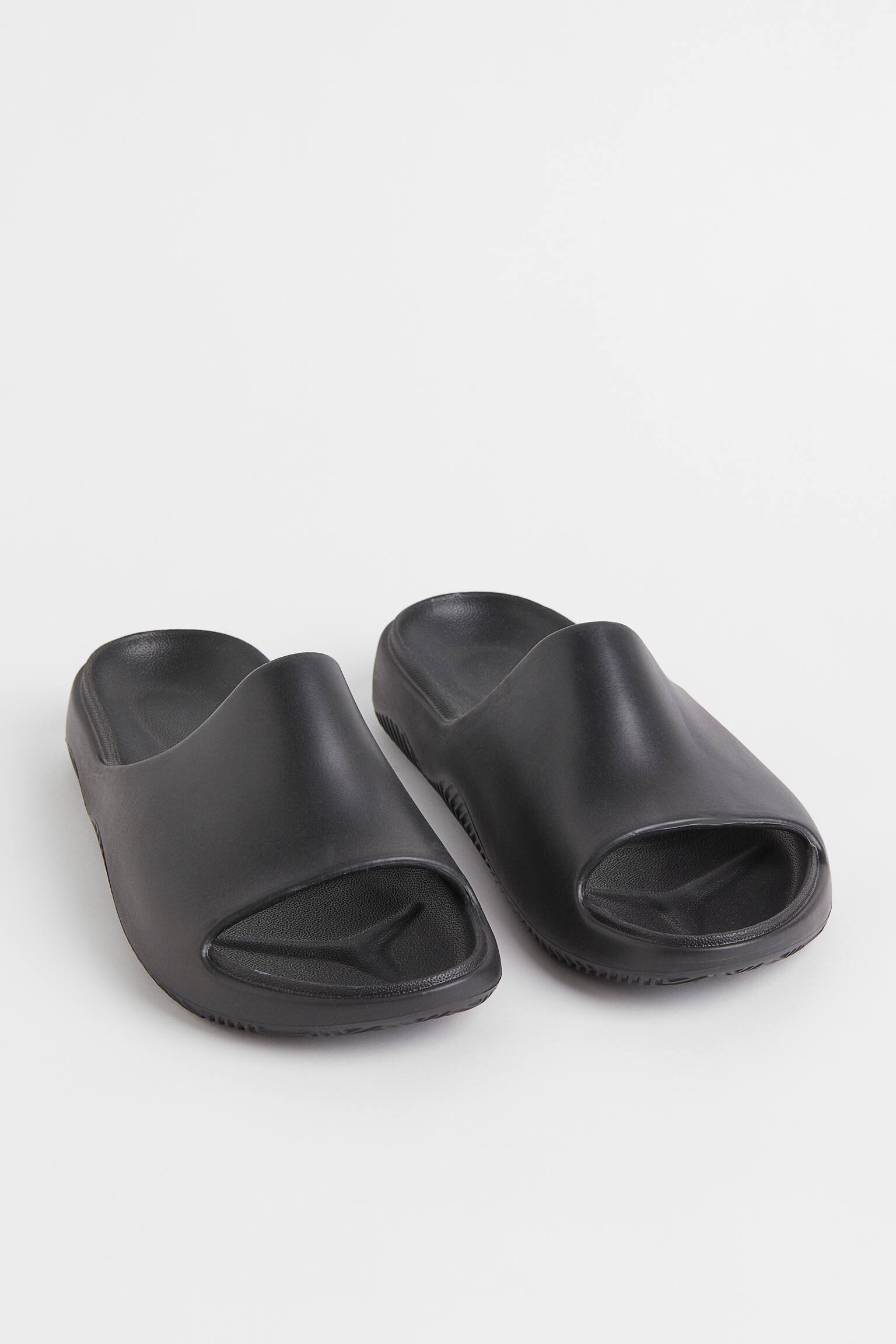 Slides - Black/Beige - 2