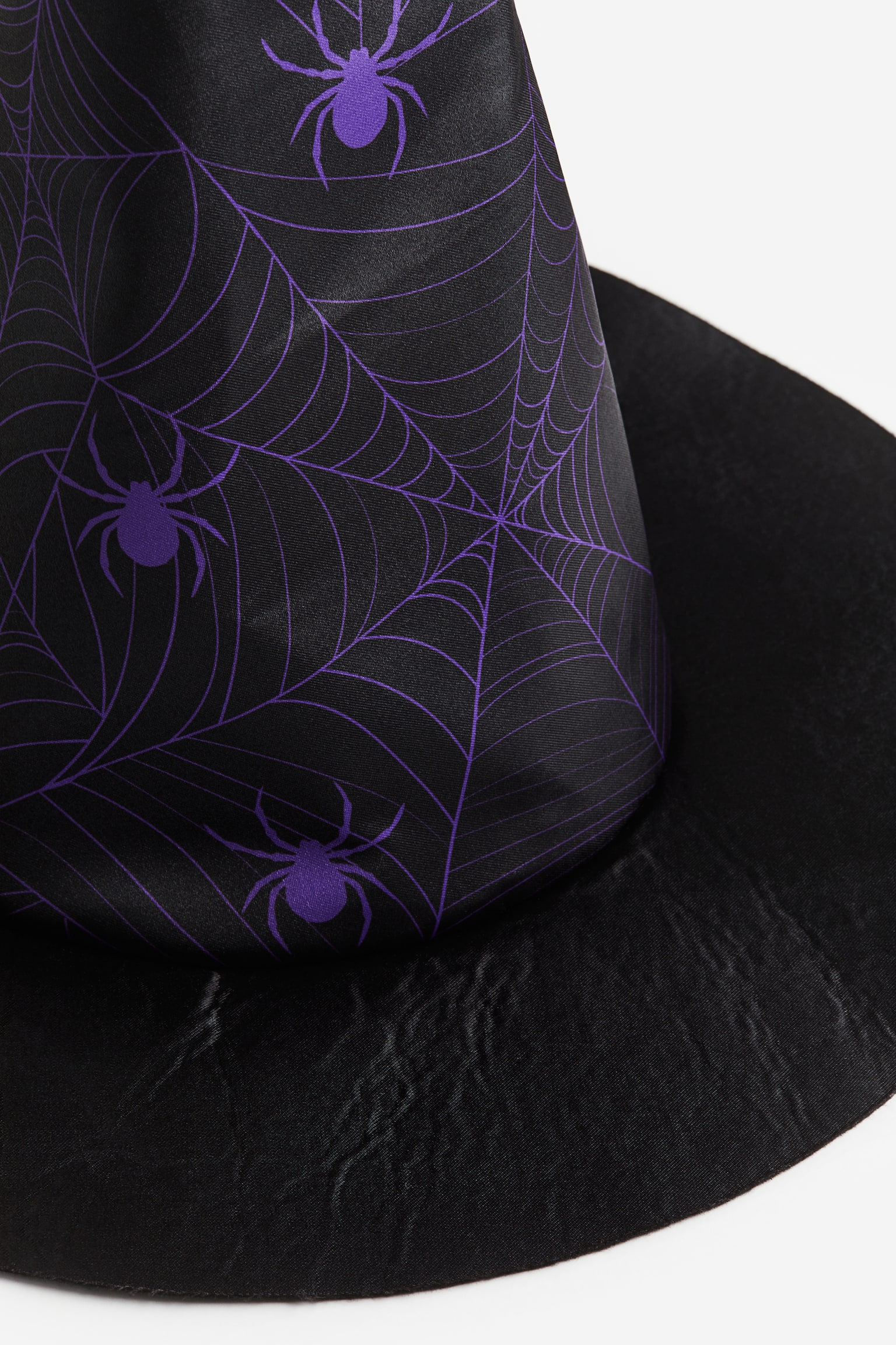 Witch Fancy Dress Costume - Black/Spiders - 2