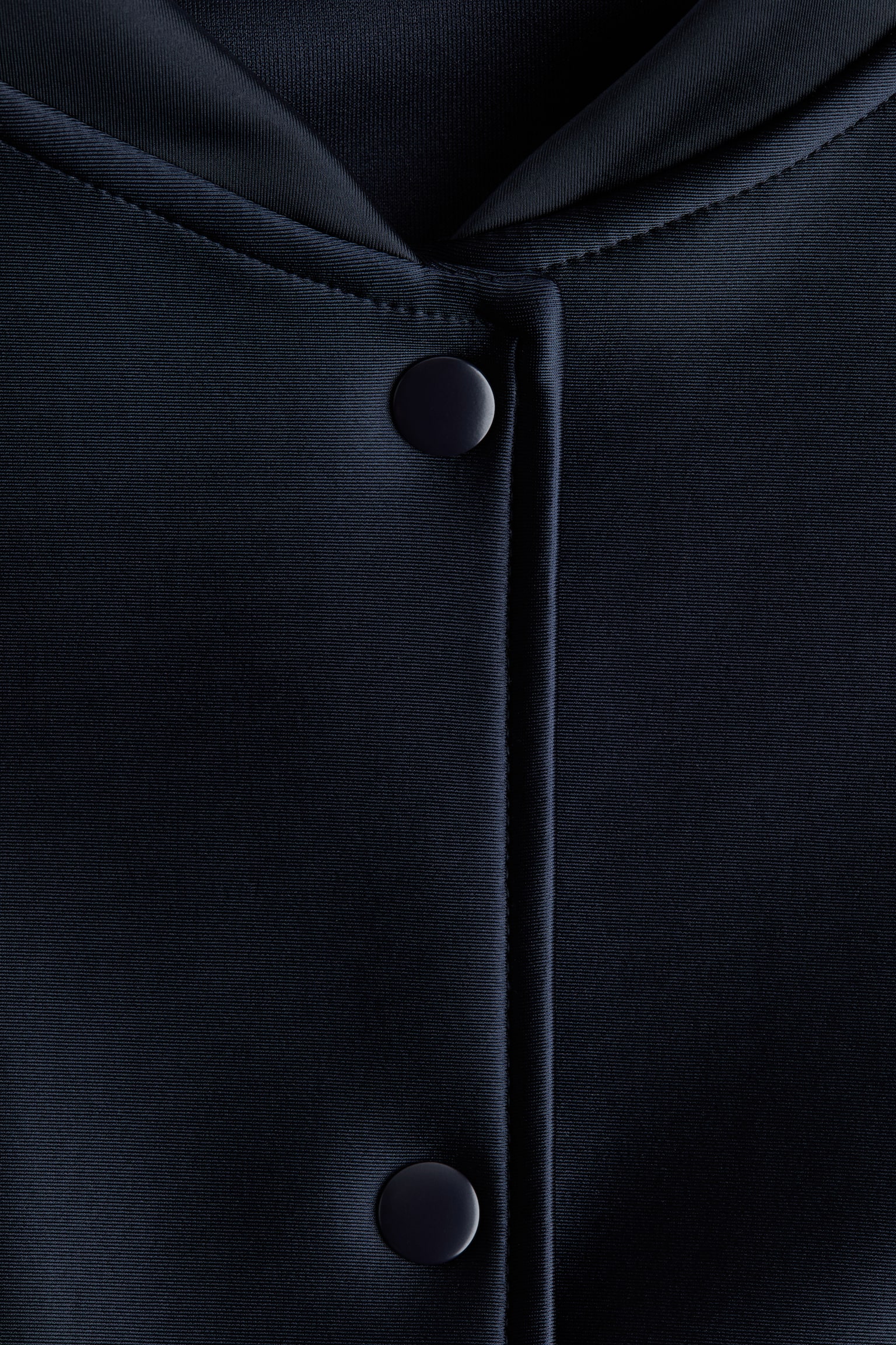 Женская куртка H&M Bomber, цвет: Тёмно-синий — фото 8