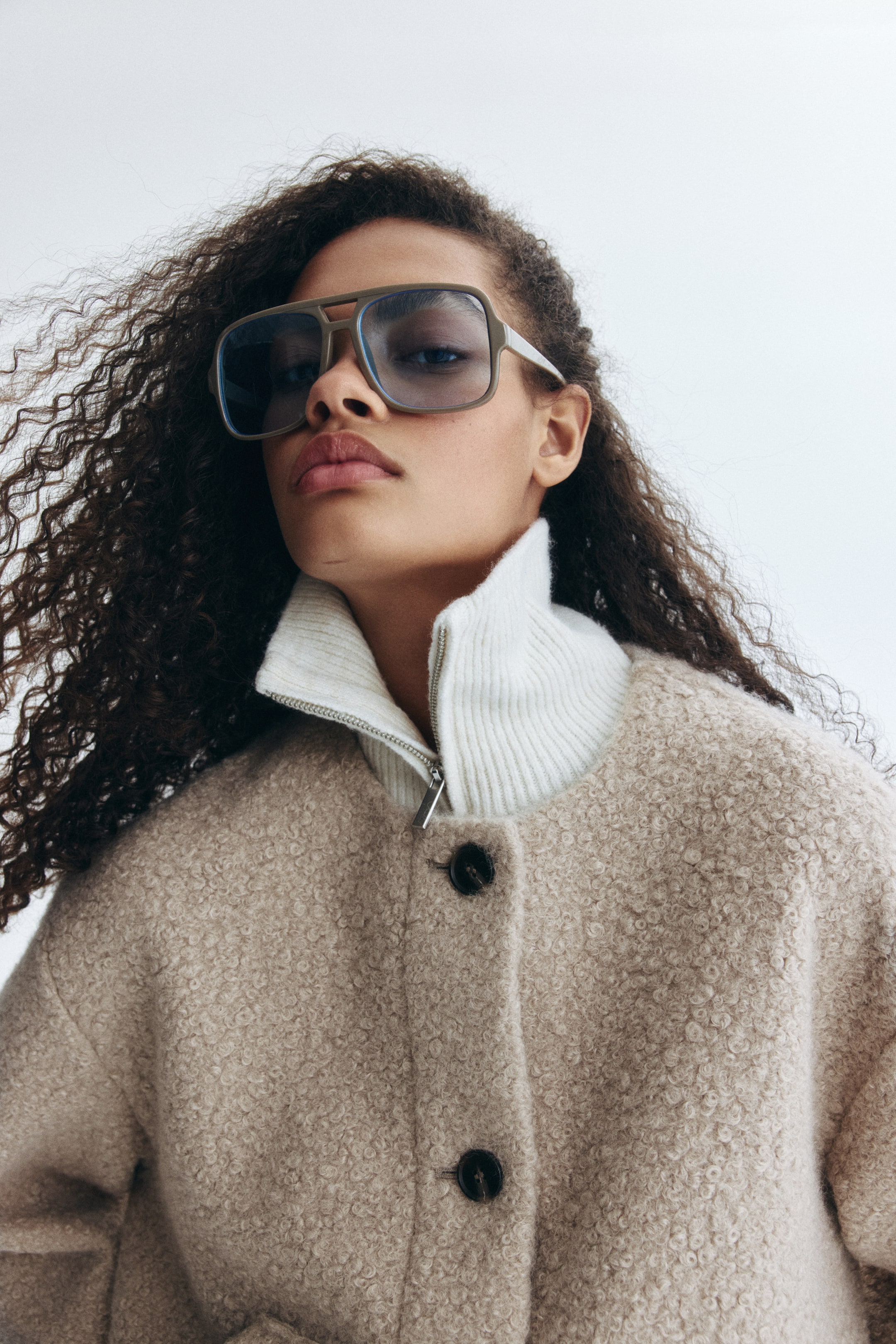 View larger image: Teddy jacket - Mole - Ladies | H&M 3