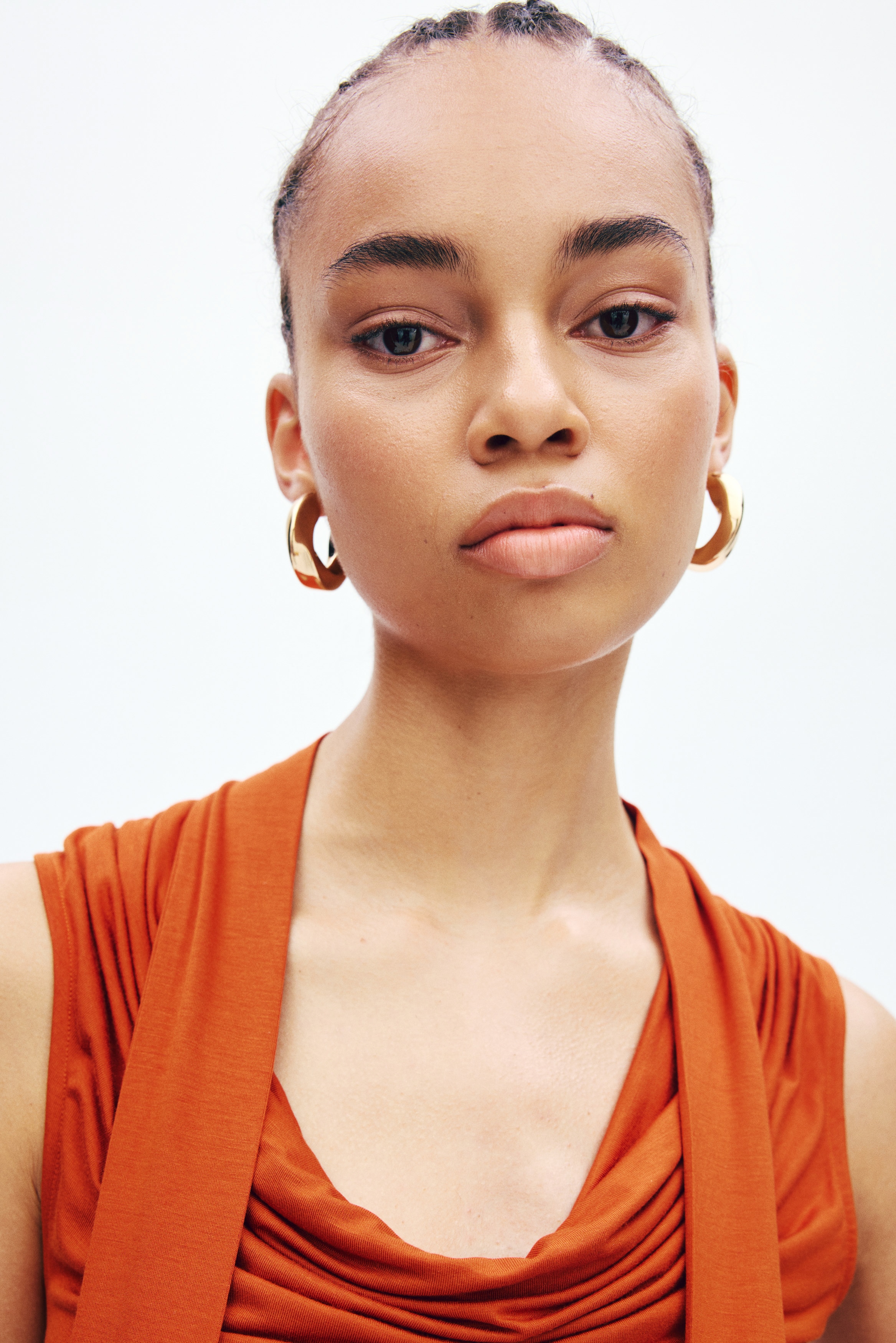 Top with Scarf Collar from H&M - $14.99