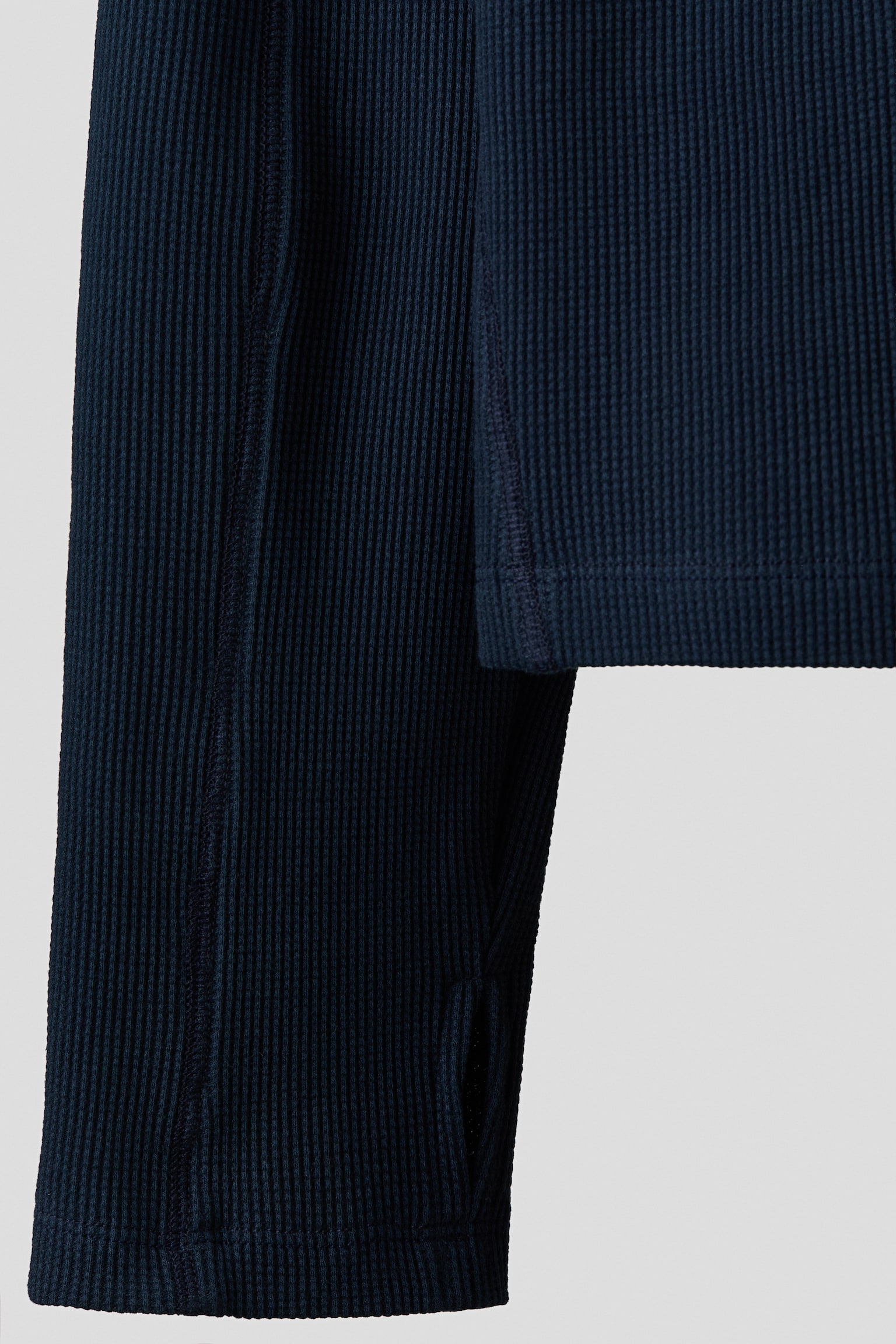 Мужская рубашка H&M Slim-Fit Cotton, цвет: Тёмный синий — фото 7