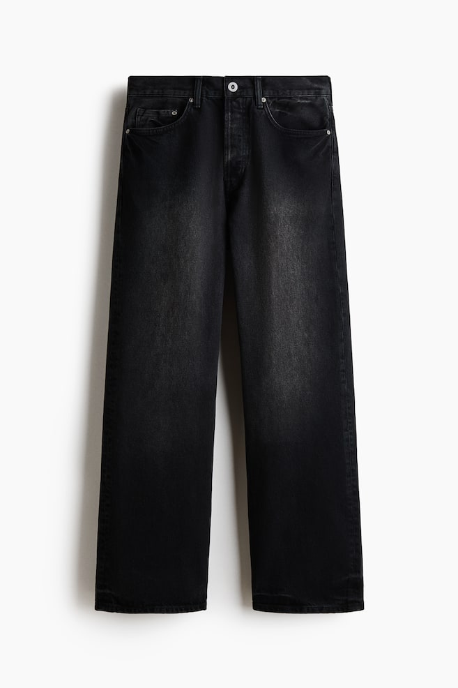 Loose Jeans - Nero denim/Blu denim chiaro/Blu denim - 1