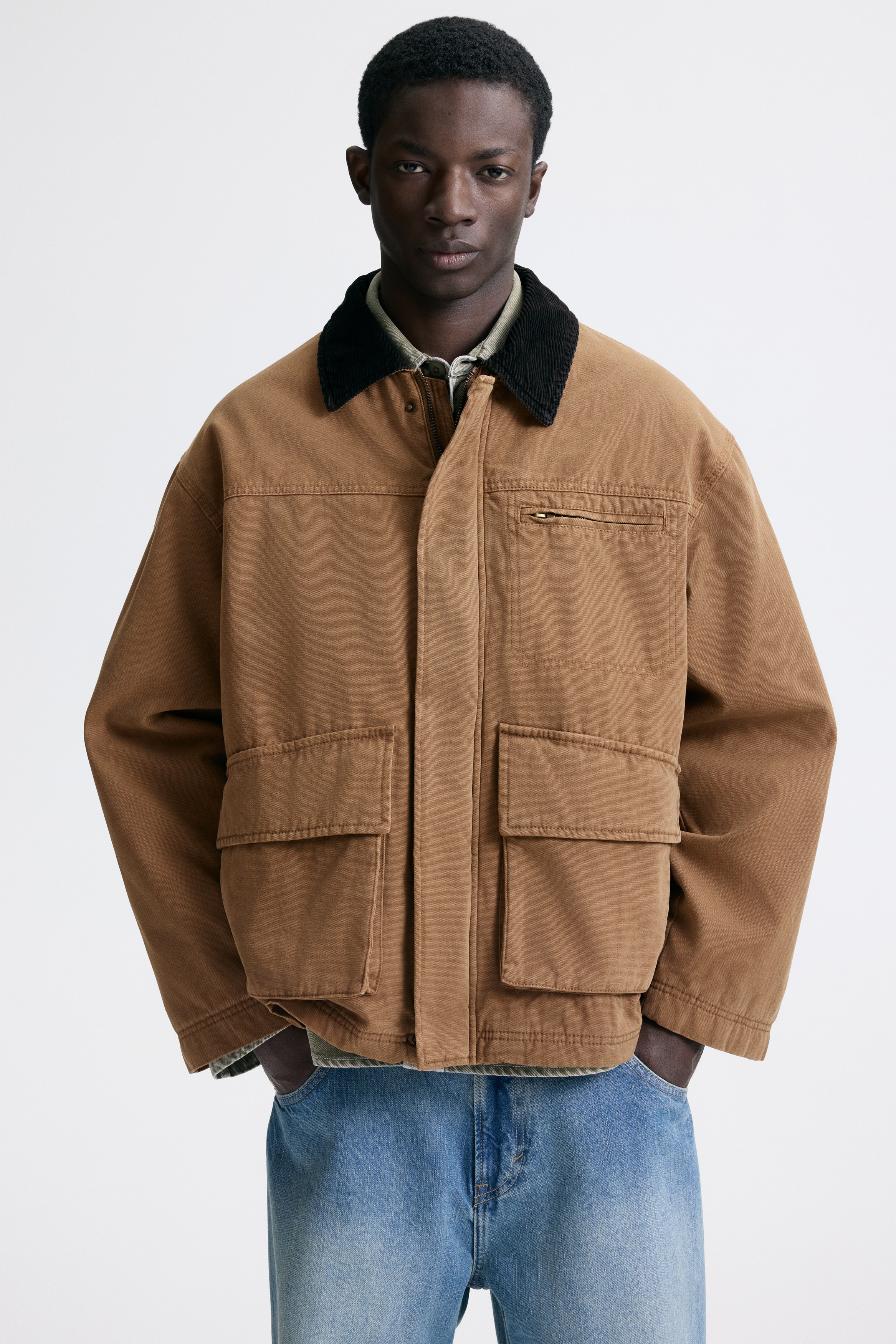 ジャケット・アウター H M リバーシブルジャケット - ブラウン - レディース | H&M JP