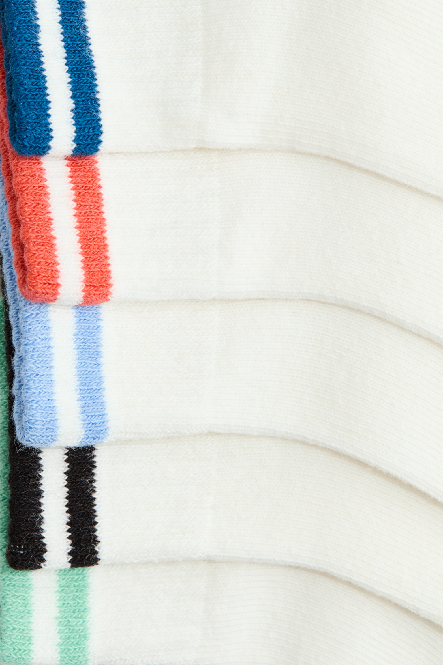 Ankle socks - White/Blue/White/Dinosaurs - 2