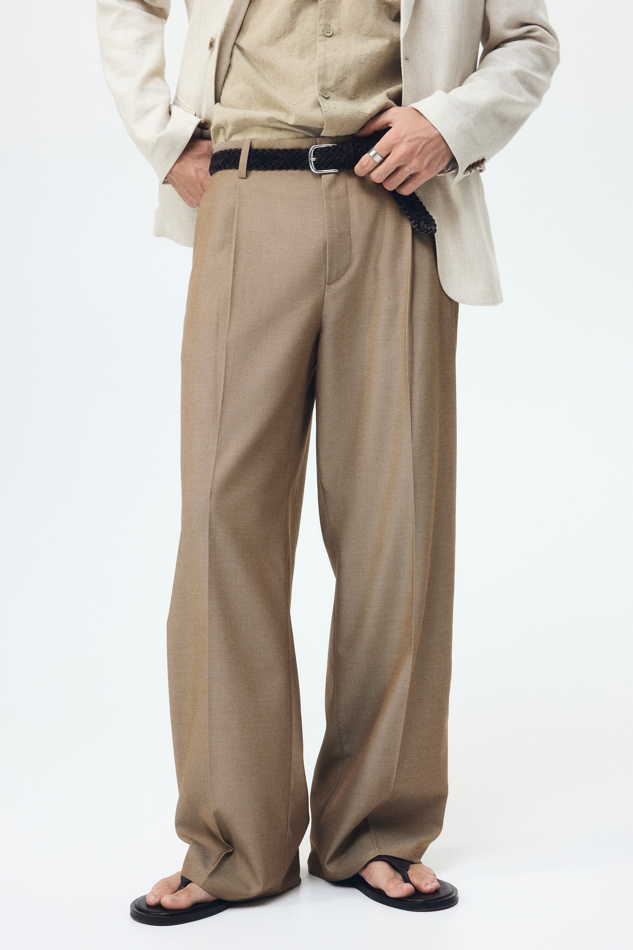 Pantalon chic ample