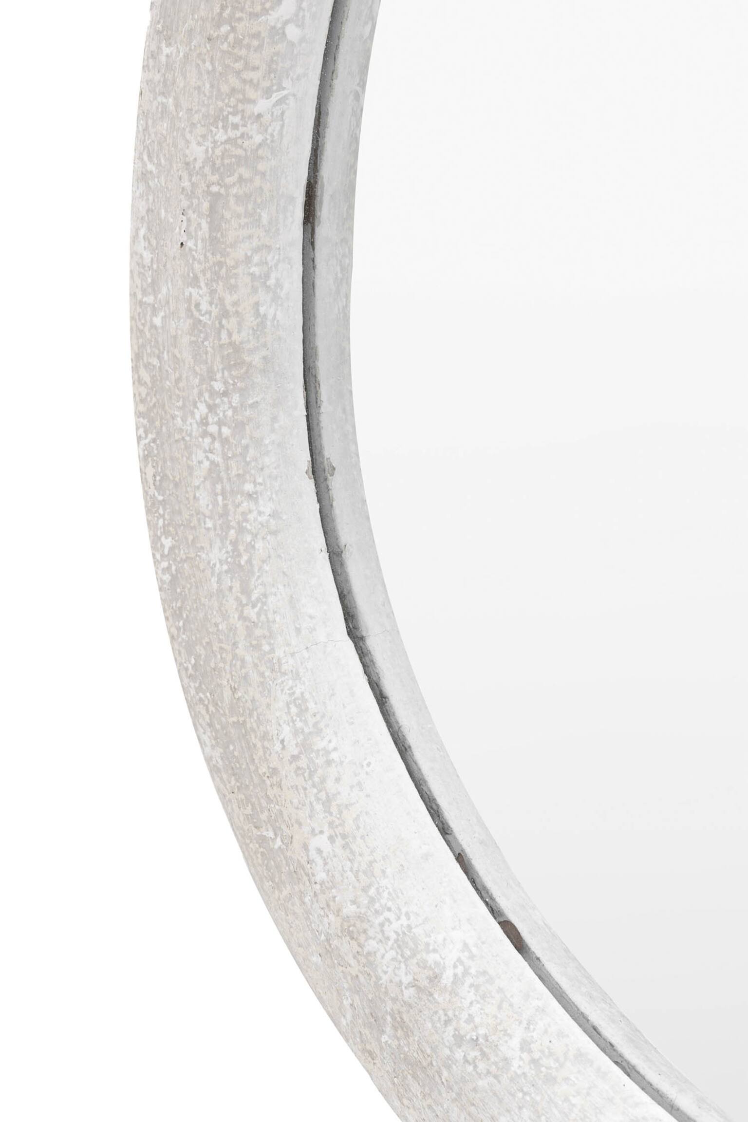 Large Curvy Mirror - White - 3
