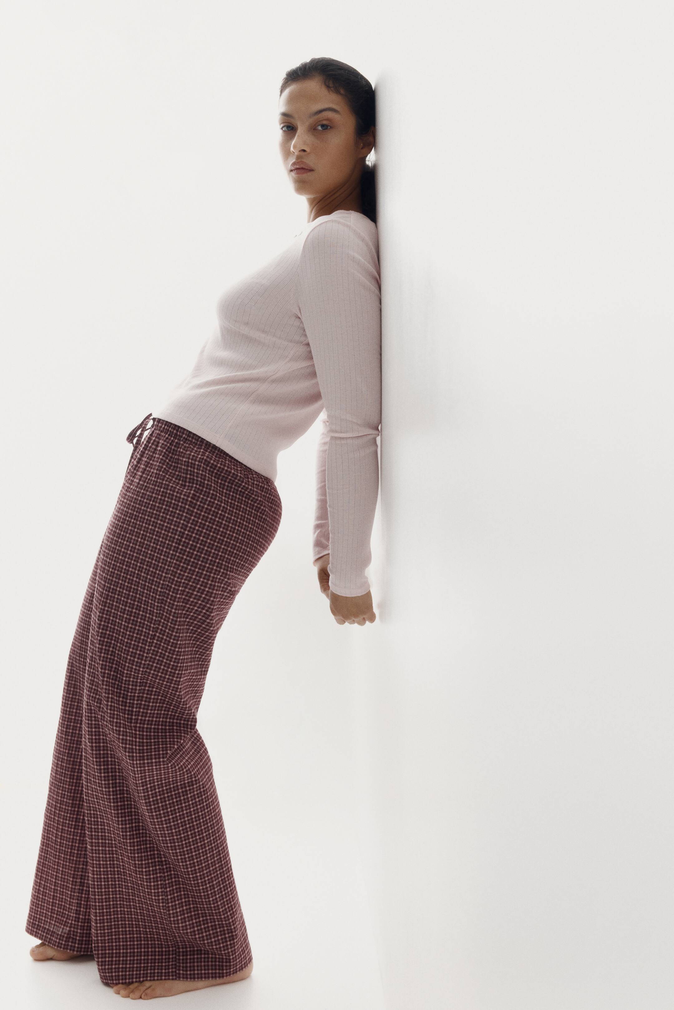 Pantalon de pyjama en coton