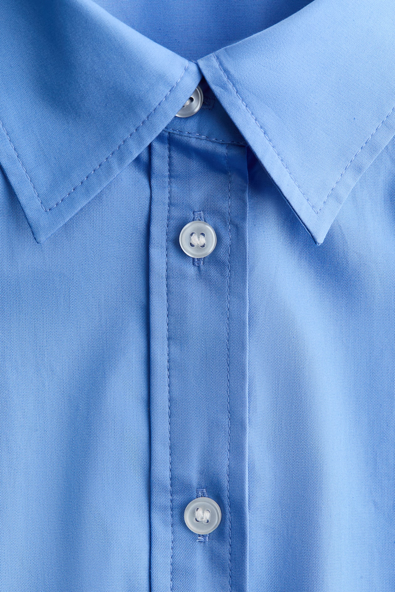 Short-Sleeved Shirt Dress - image 2