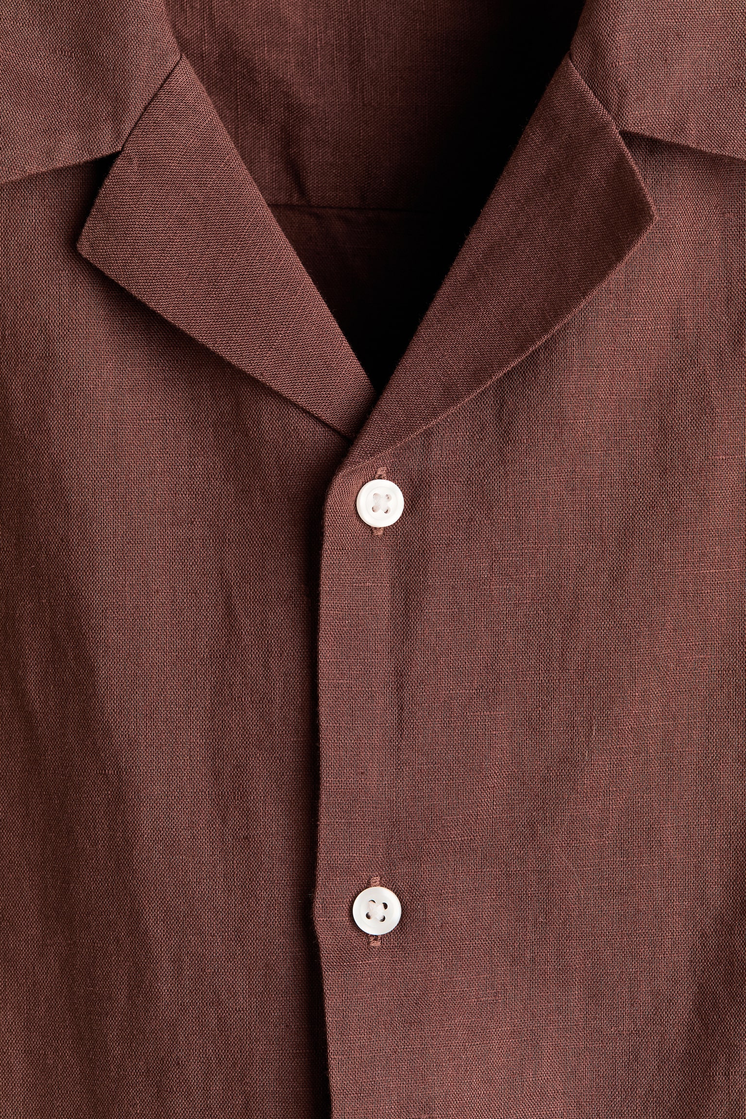 Relaxed Fit Linen-blend resort shirt - 2