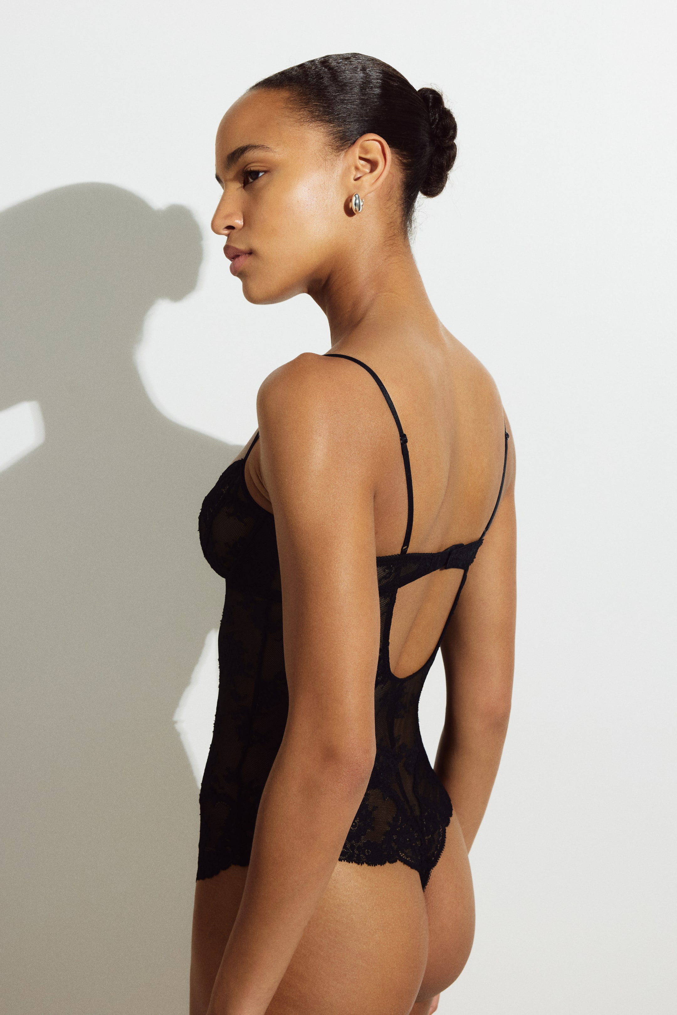 Lace Thong Bodysuit
