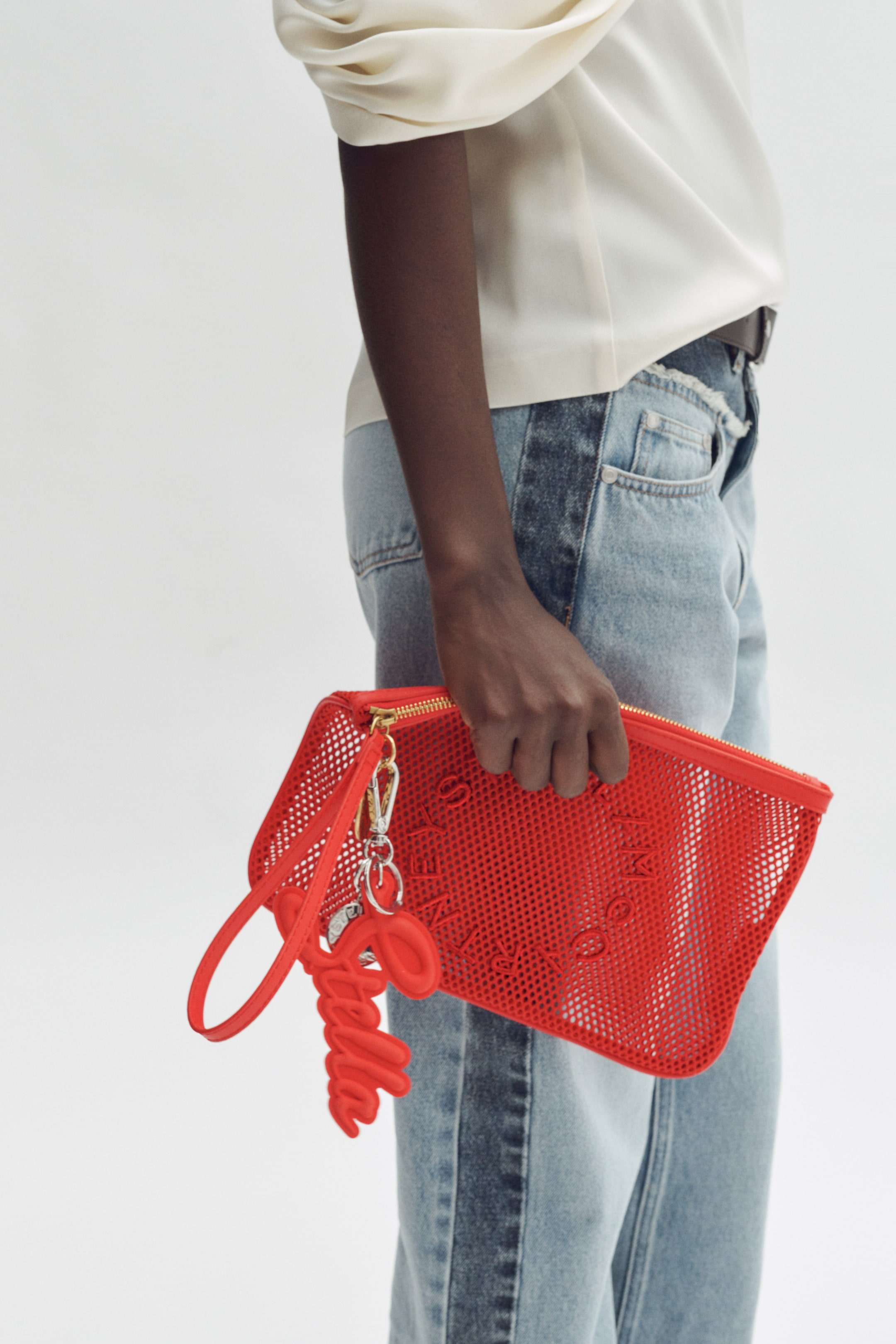 Pochette en filet