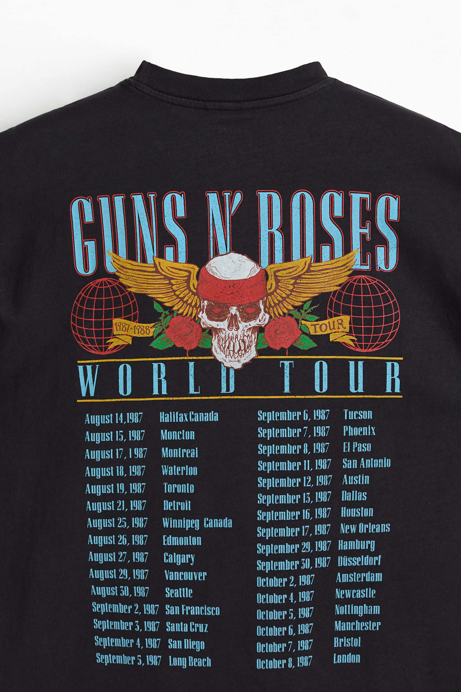 T-shirt Oversized Fit - Zwart/Guns N' Roses/Zwart/Gorillaz/Wit/Nas/Zwart/The Notorious B.I.G. - 2