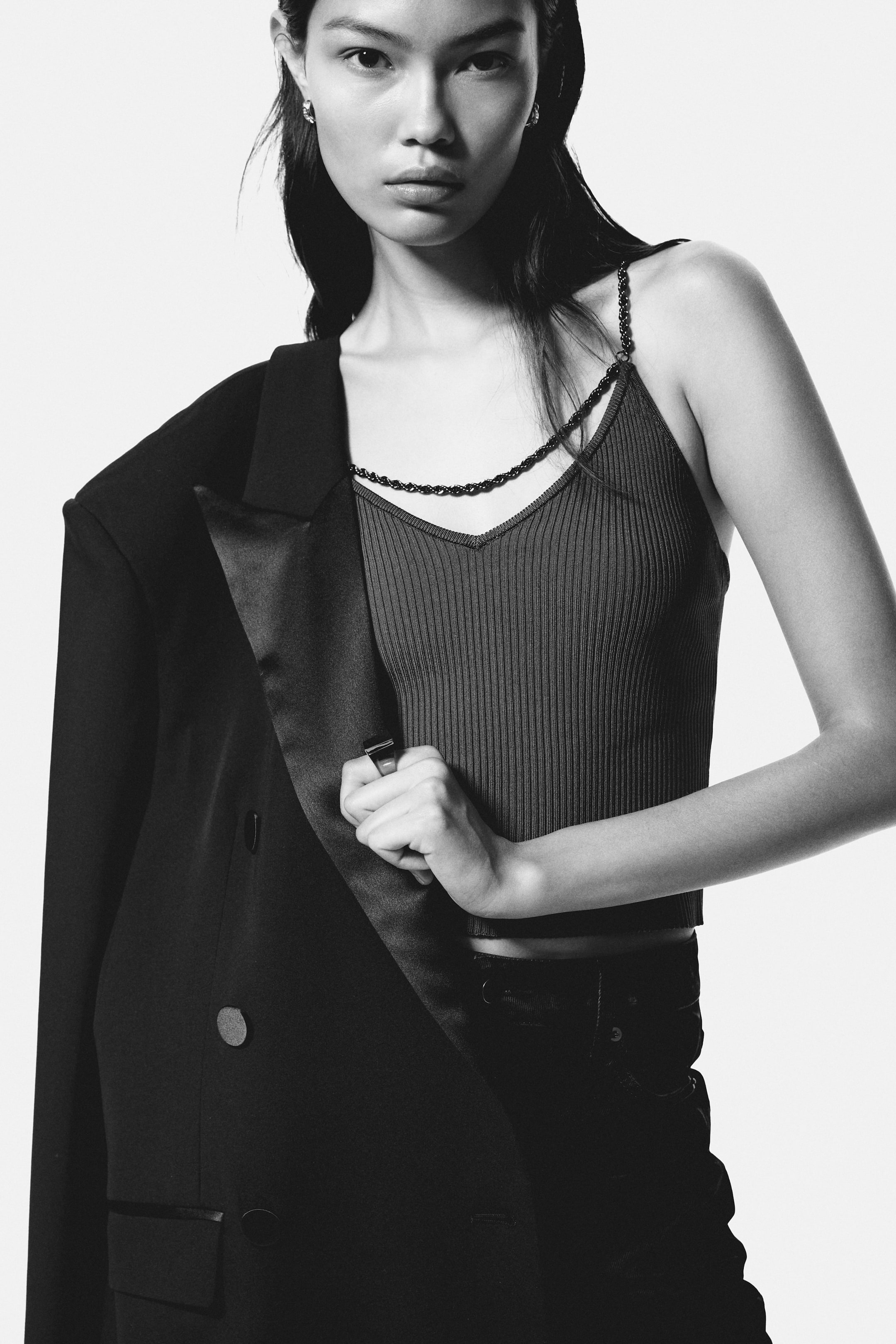 View larger image: Chain-Strap Top - Brown - Ladies | H&M CA 3