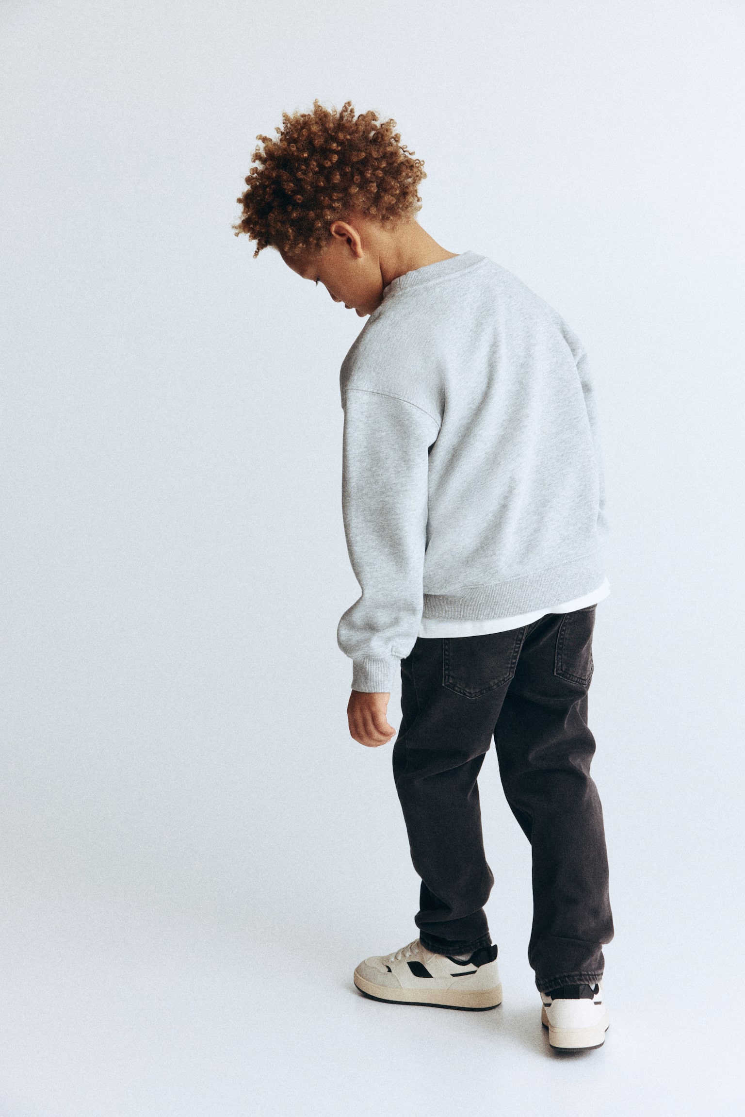 Relaxed Fit Jeans - Dark grey/Light denim blue/Denim blue/Light denim blue/Dark grey/Denim blue/Dark denim blue/Denim blue - 7