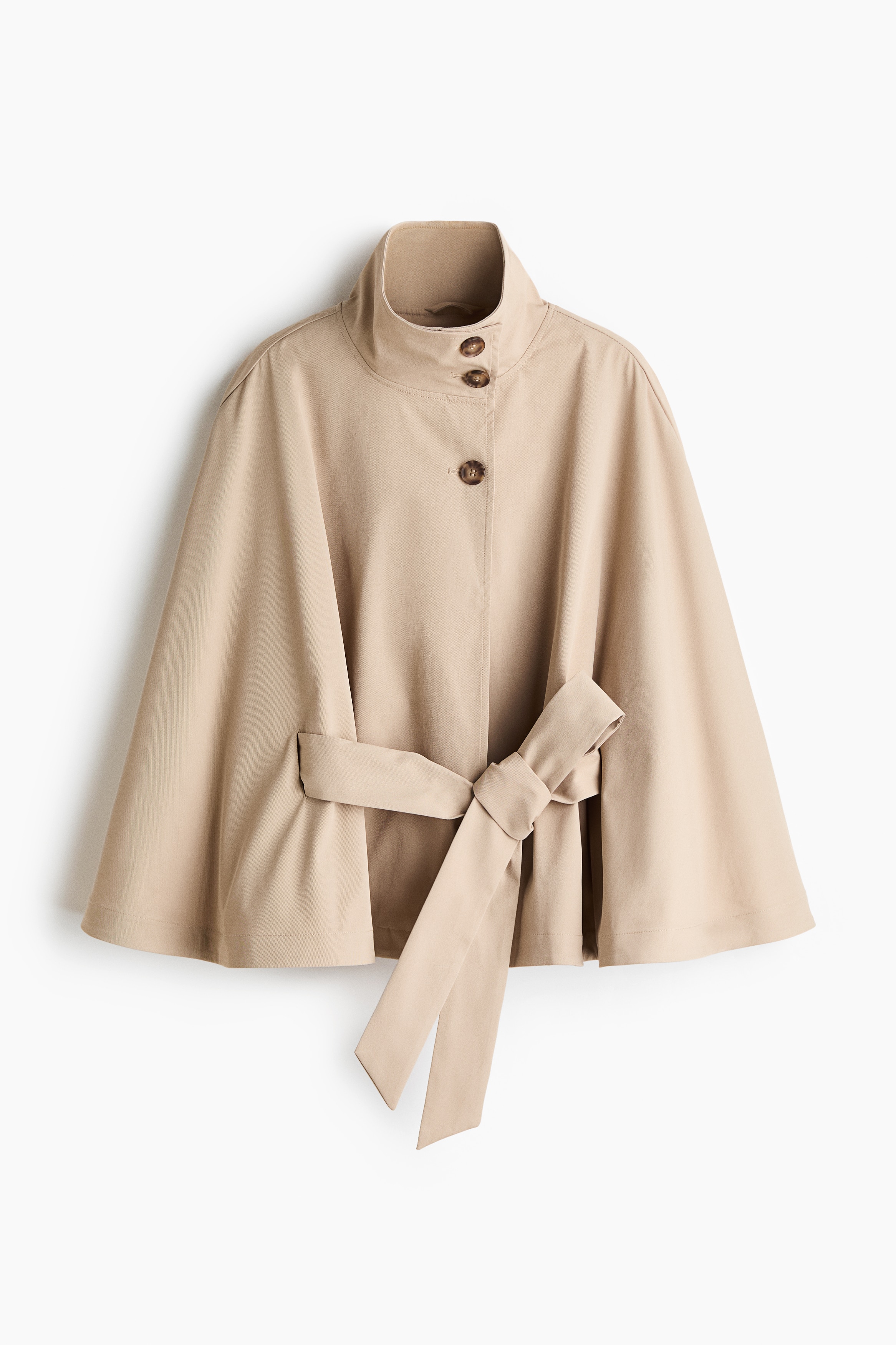 Veste cape en twillModèle