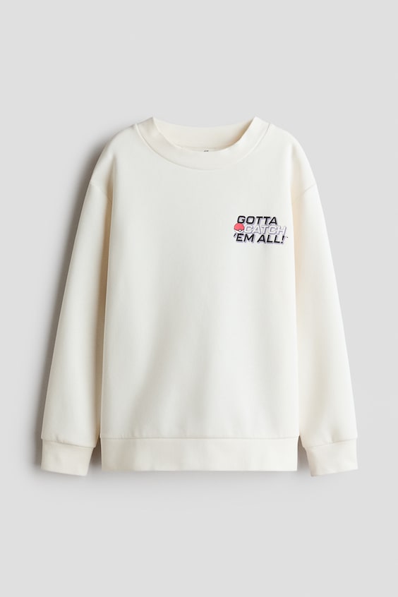 Детские худи H&M Printed Sweatshirt