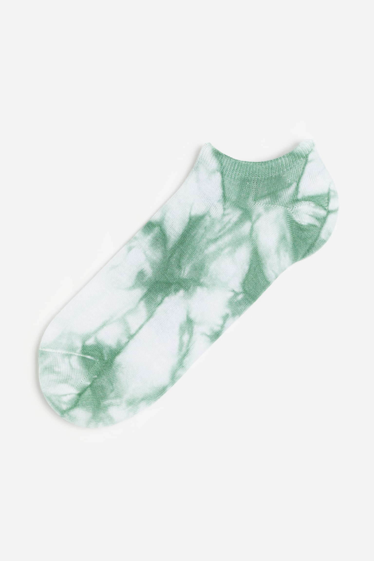 Ankle Socks - Green/Tie dye/Blue/Leopard print/Black/Donuts - 1