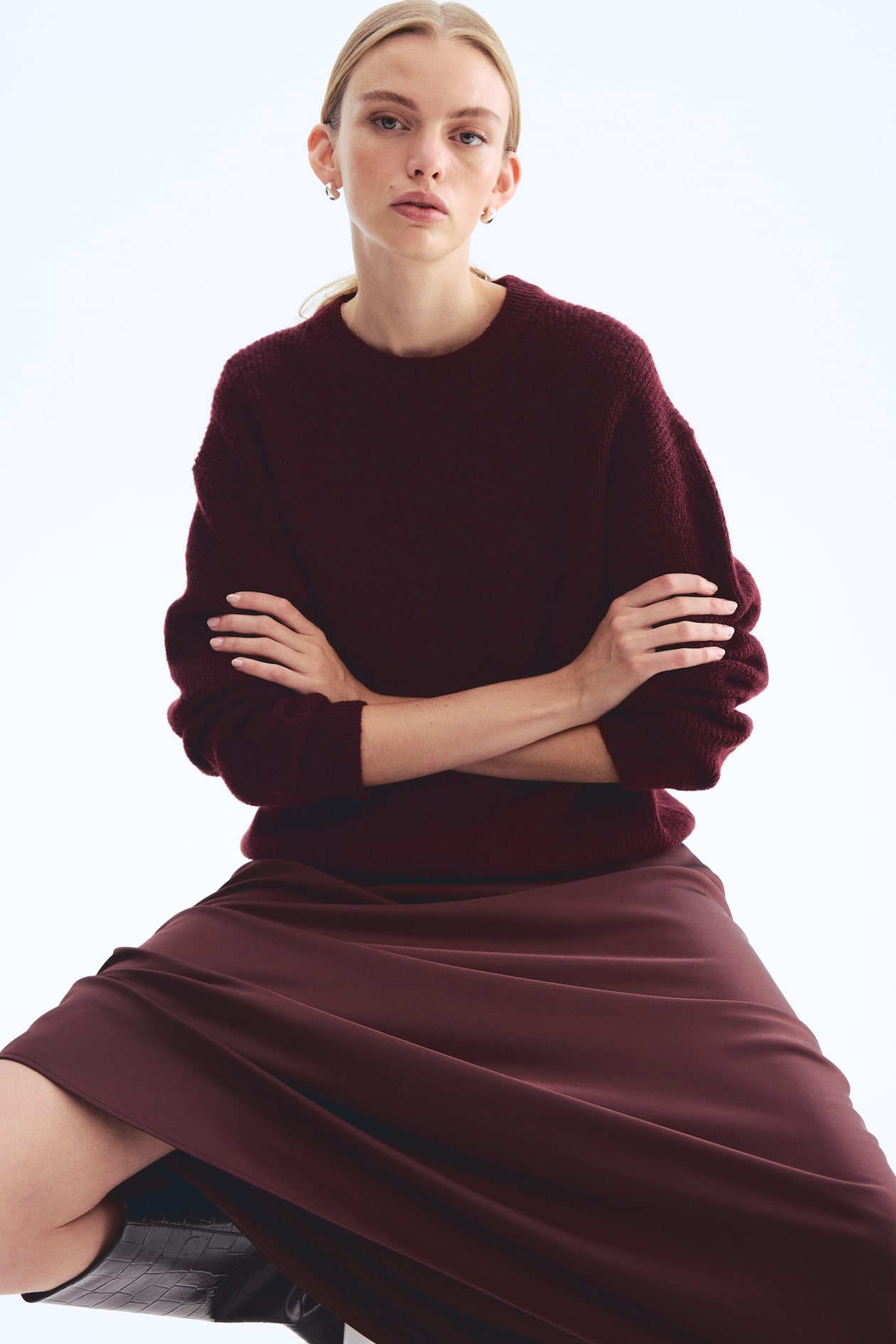 Rib-Knit Sweater - image 3