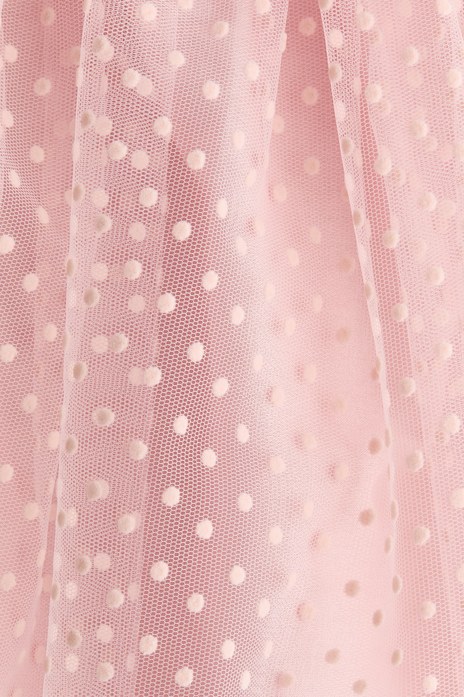 Glittery tulle skirt - Light pink/Coral pink/Glittery/White/Hearts - 3