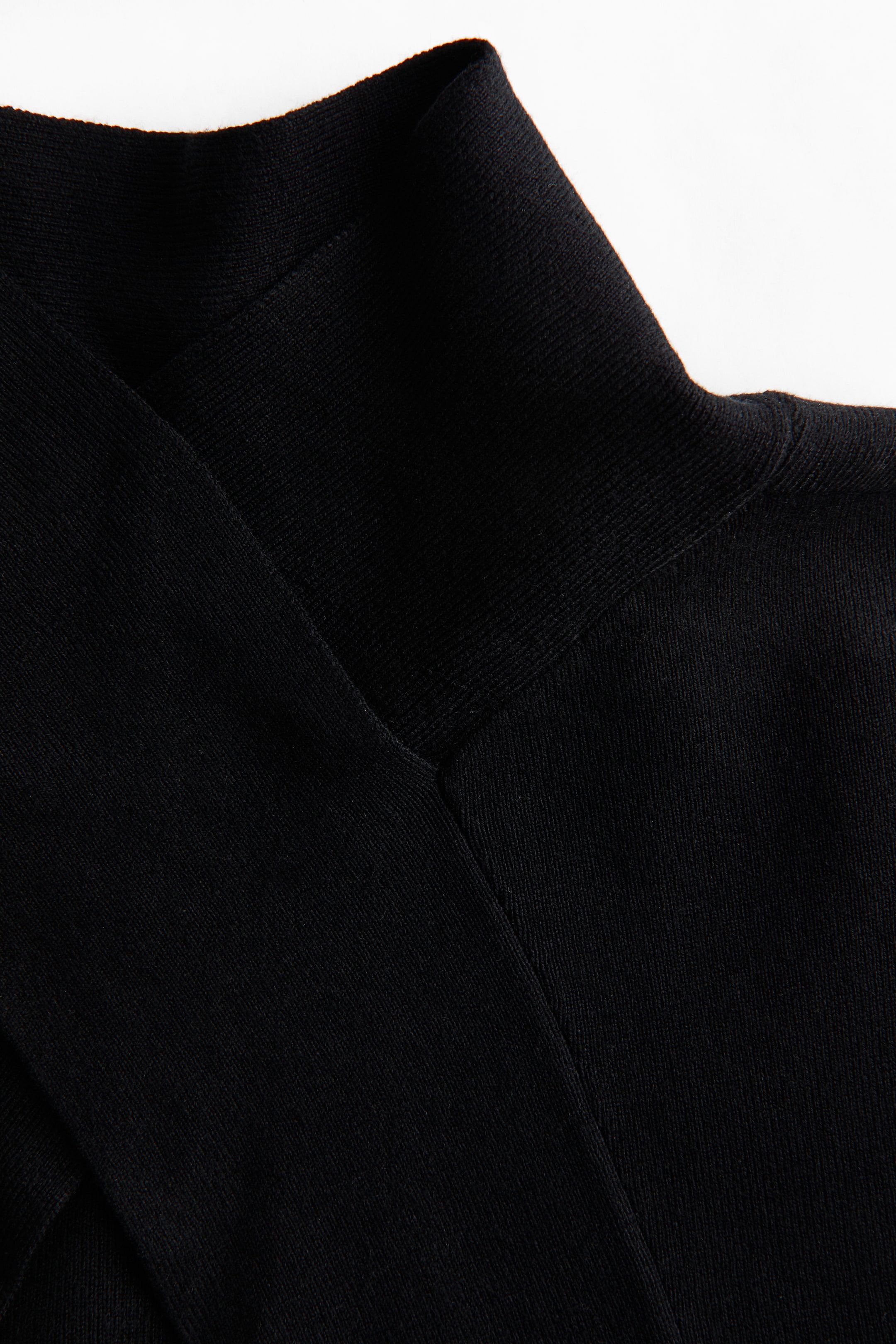 Женские топы H&M Fine-Knit Mock Turtleneck Top — фото 5