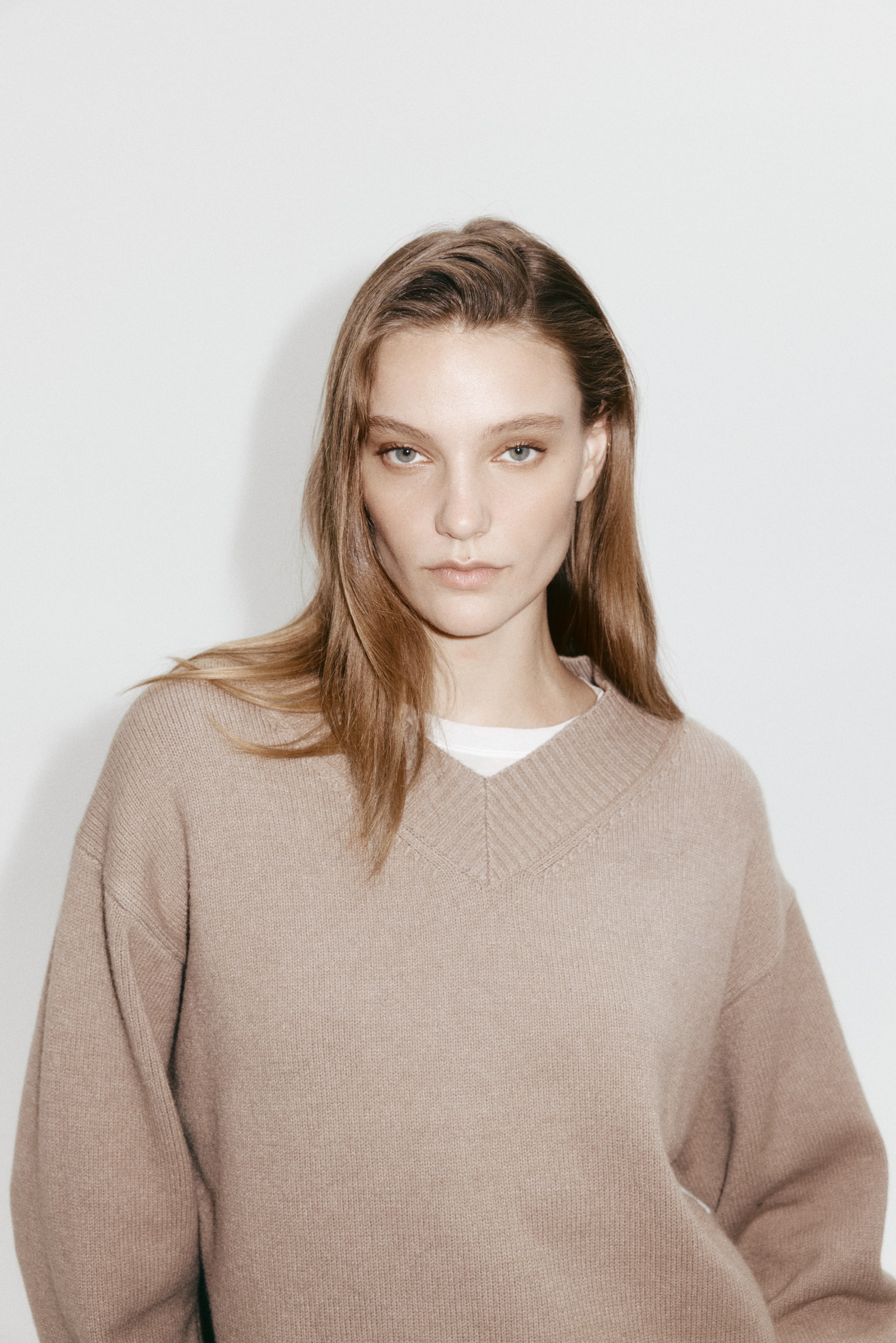 View larger image: V-neck jumper - Mole - Ladies | H&M IN 2