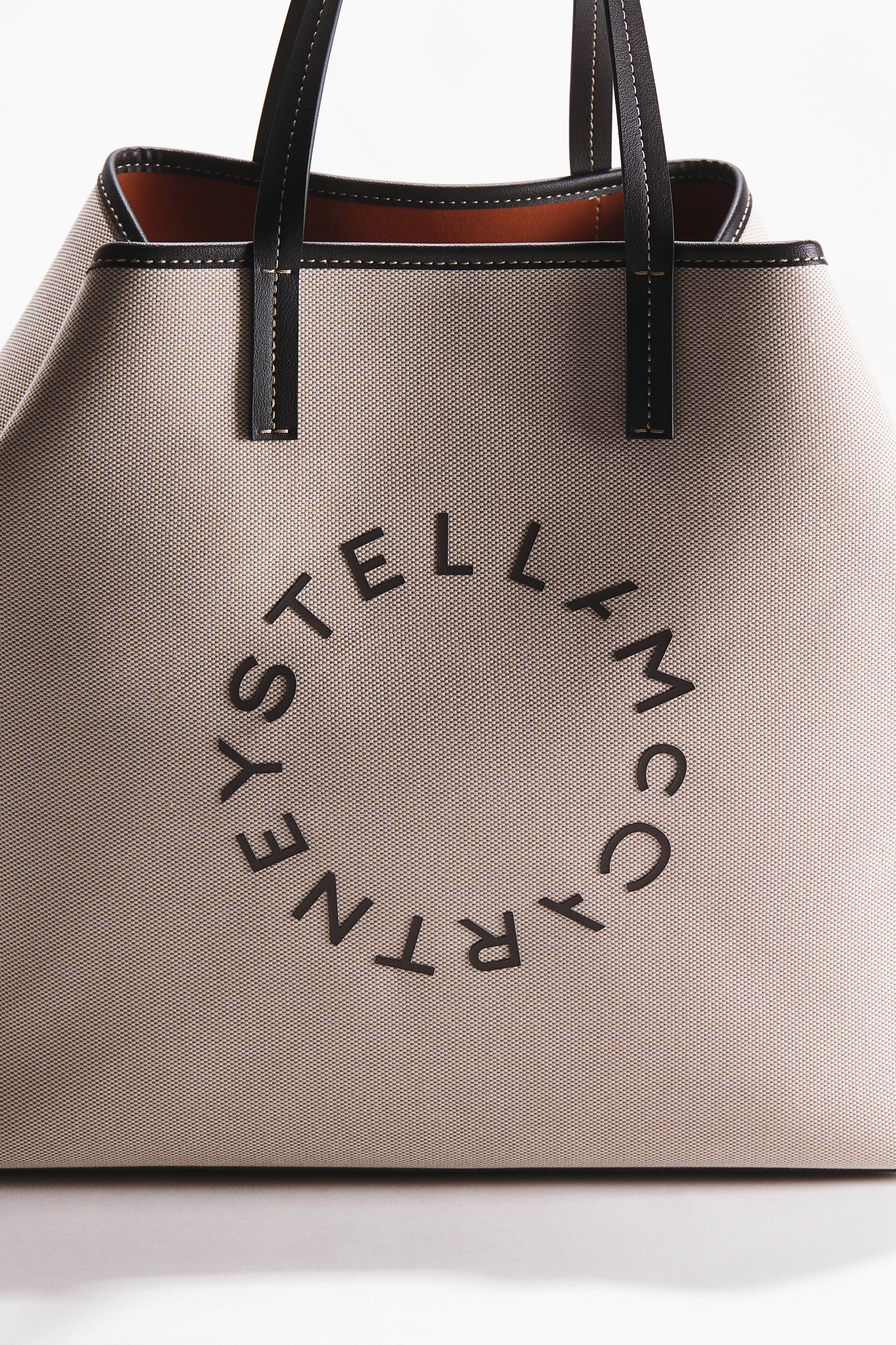  × Stella McCartney ラージキャンバストートバッグ ラージキャンバストートバッグ - ベージュ - レディース | H&M JP