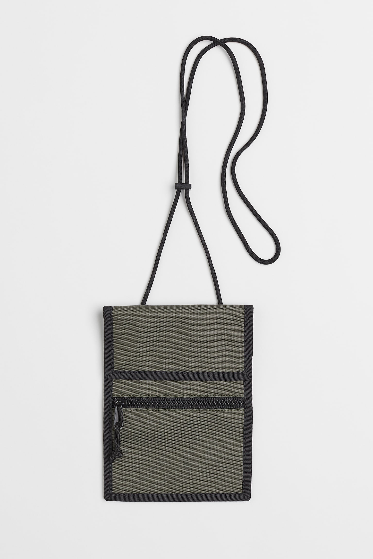 Neck-strap Bag - Khaki green - 1