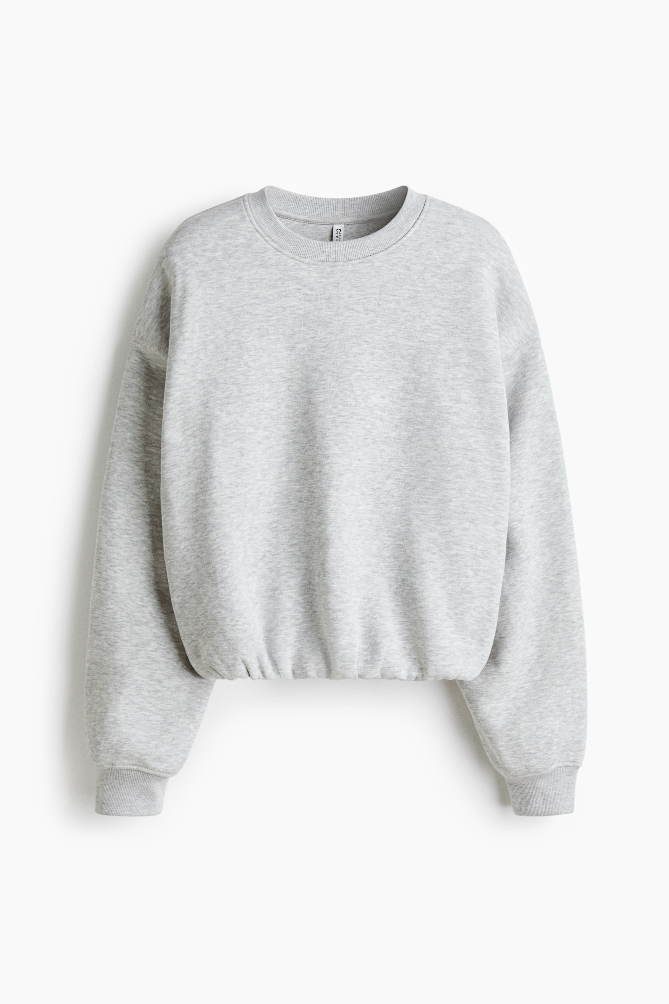 Visualizza immagine più grande: Oversized sweatshirt - Grigio chiaro mélange - DONNA | H&M IT 1