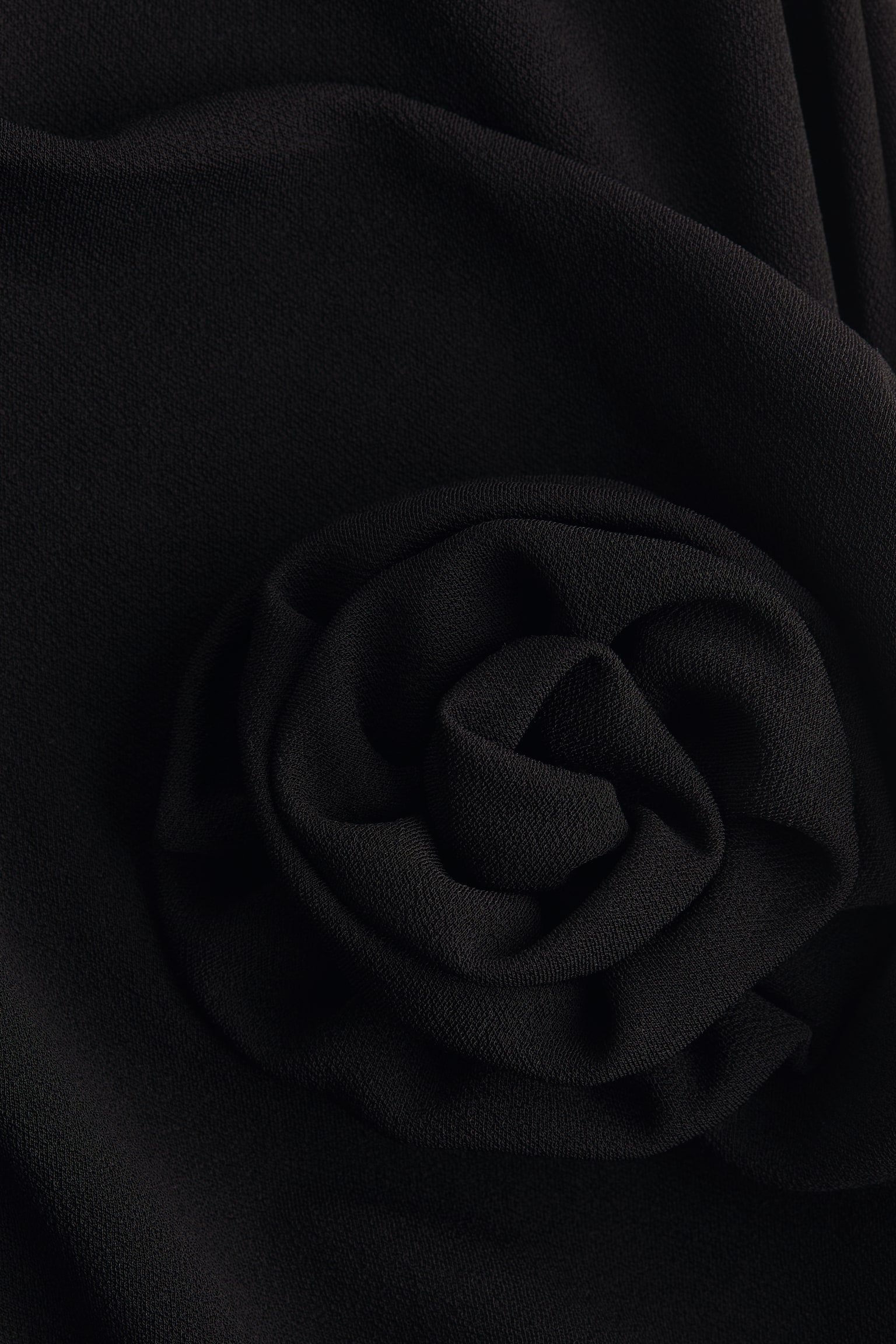 Shoulder-pad dress - Black - 6