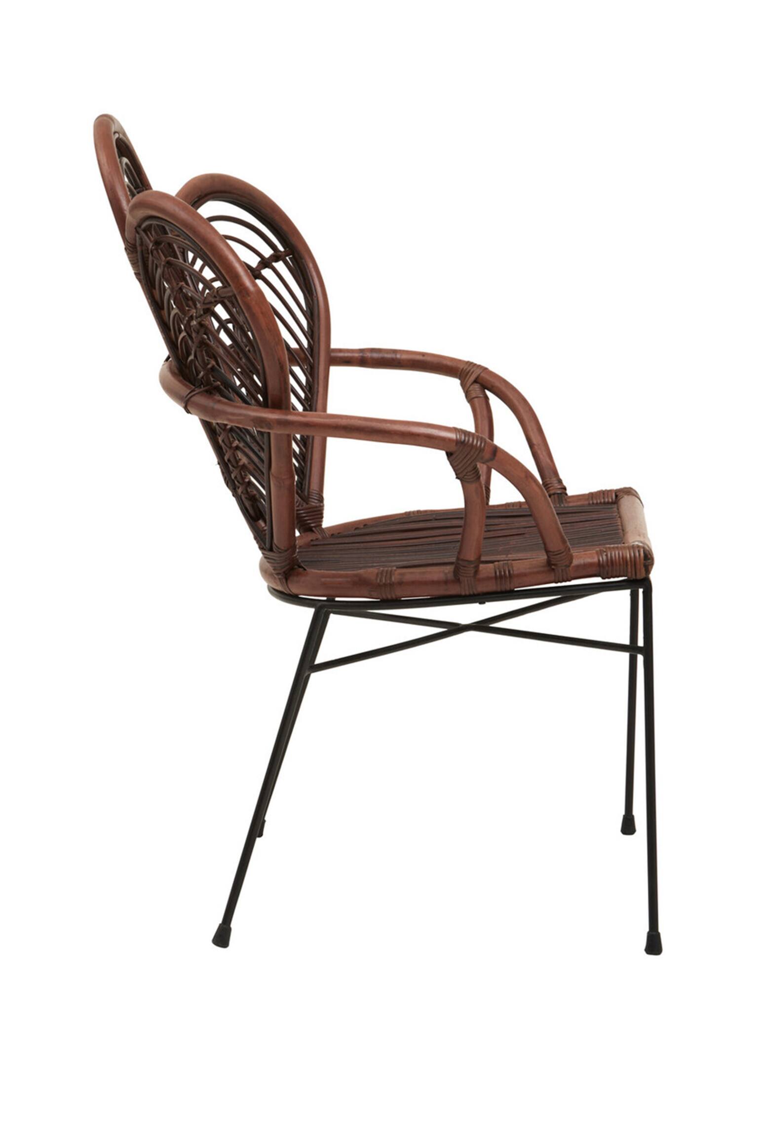 Manado Rattan Chair - Brown - 8