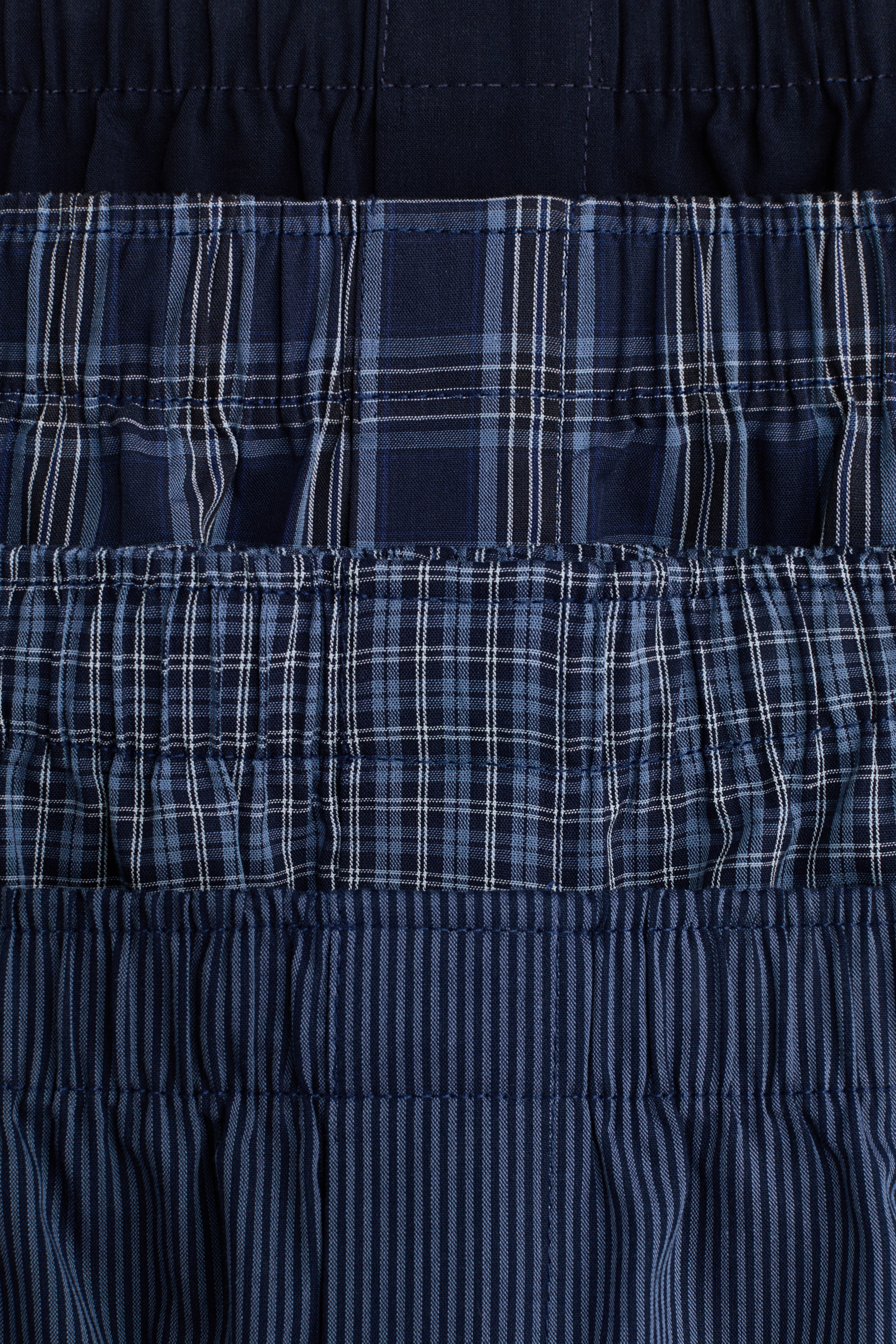 Agrandir l'image: Lot de 4 caleçons tissés - Bleu foncé/carreaux - HOMME | H&M FR 6