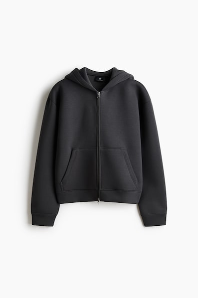 ルーズフィット スキューバフルジップフーデッドジャケット