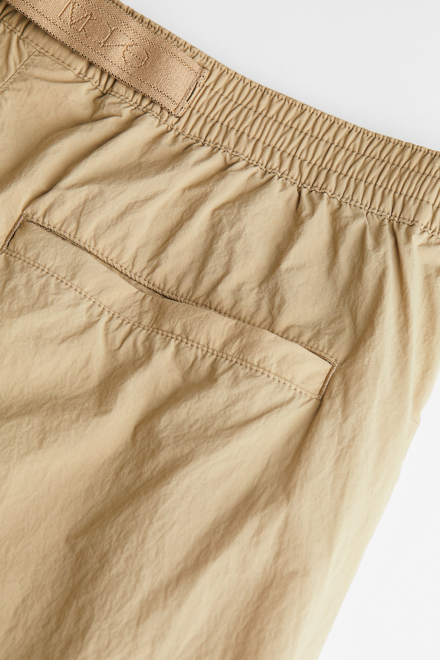 Short Lightweight Activewear Shorts - Beige/Brown/Rust red/Light beige/Pattern/Black - 2