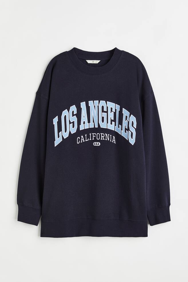 Sweatshirt med tryk - Mørkeblå/Los Angeles/Sort/Sydney/Blå/Inner Energy/Blå/San Francisco/dc/dc/dc/dc/dc/dc - 2
