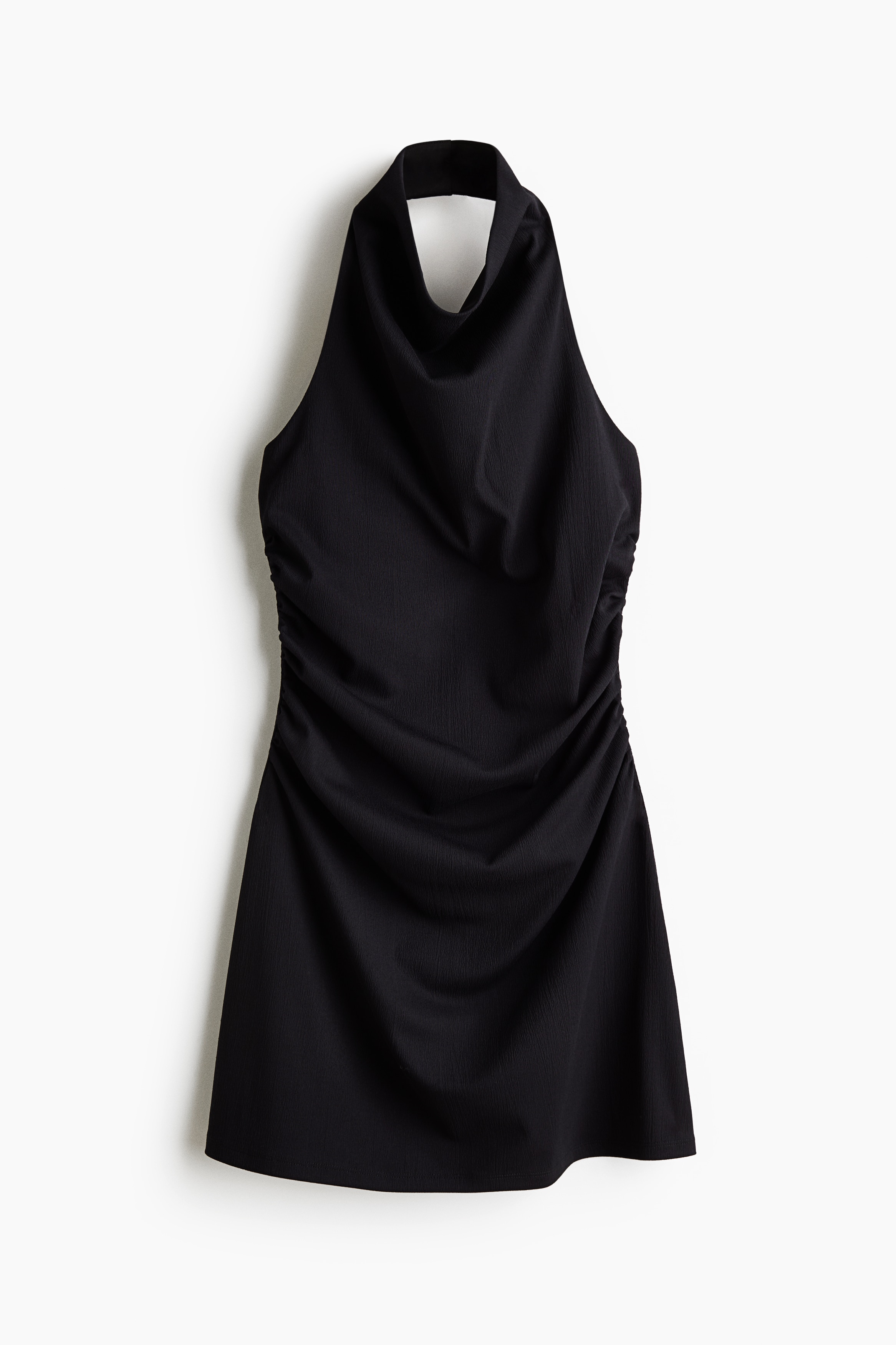 Draped Halterneck Dress