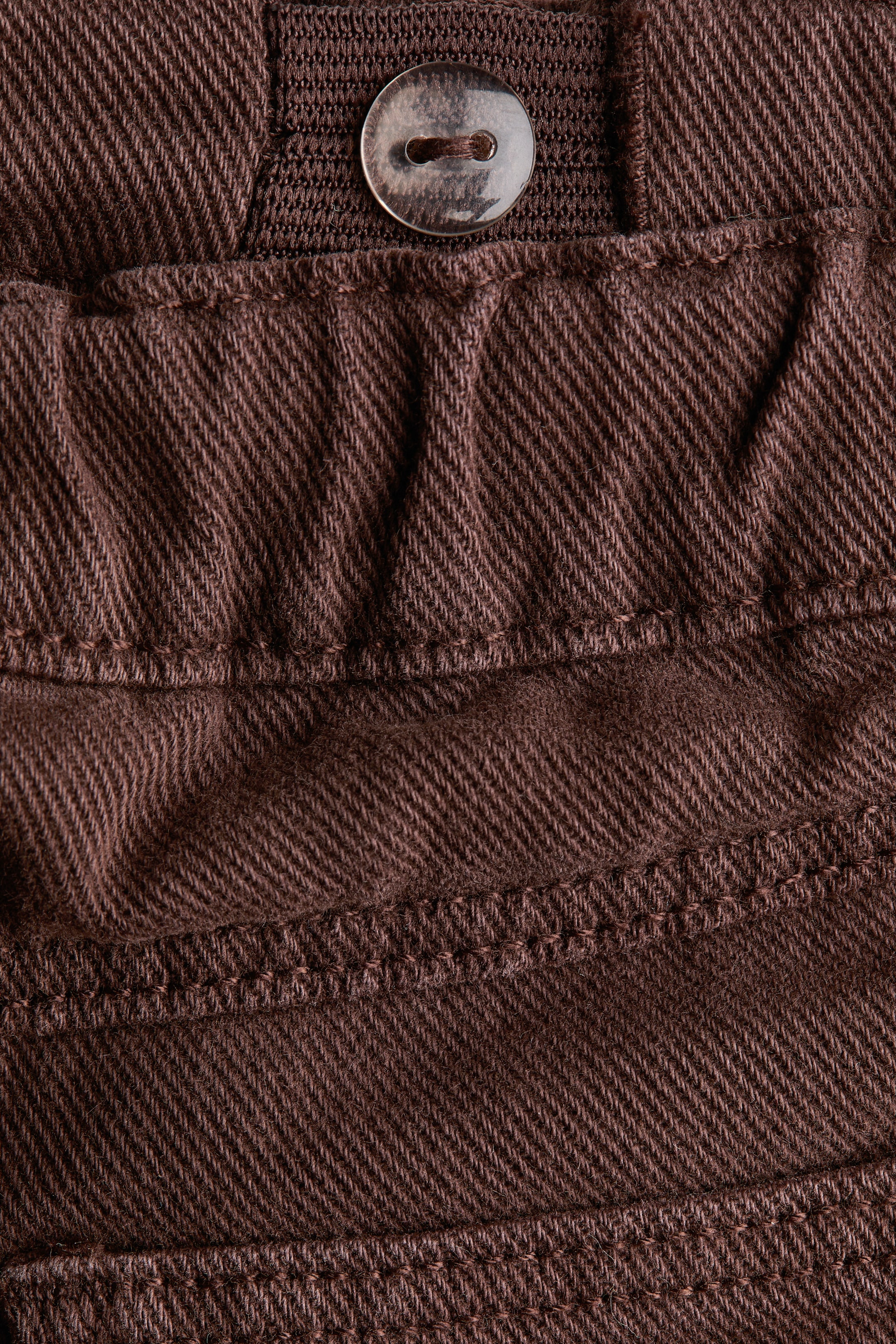 Детские джинсы H&M Cotton Twill Pants — фото 5