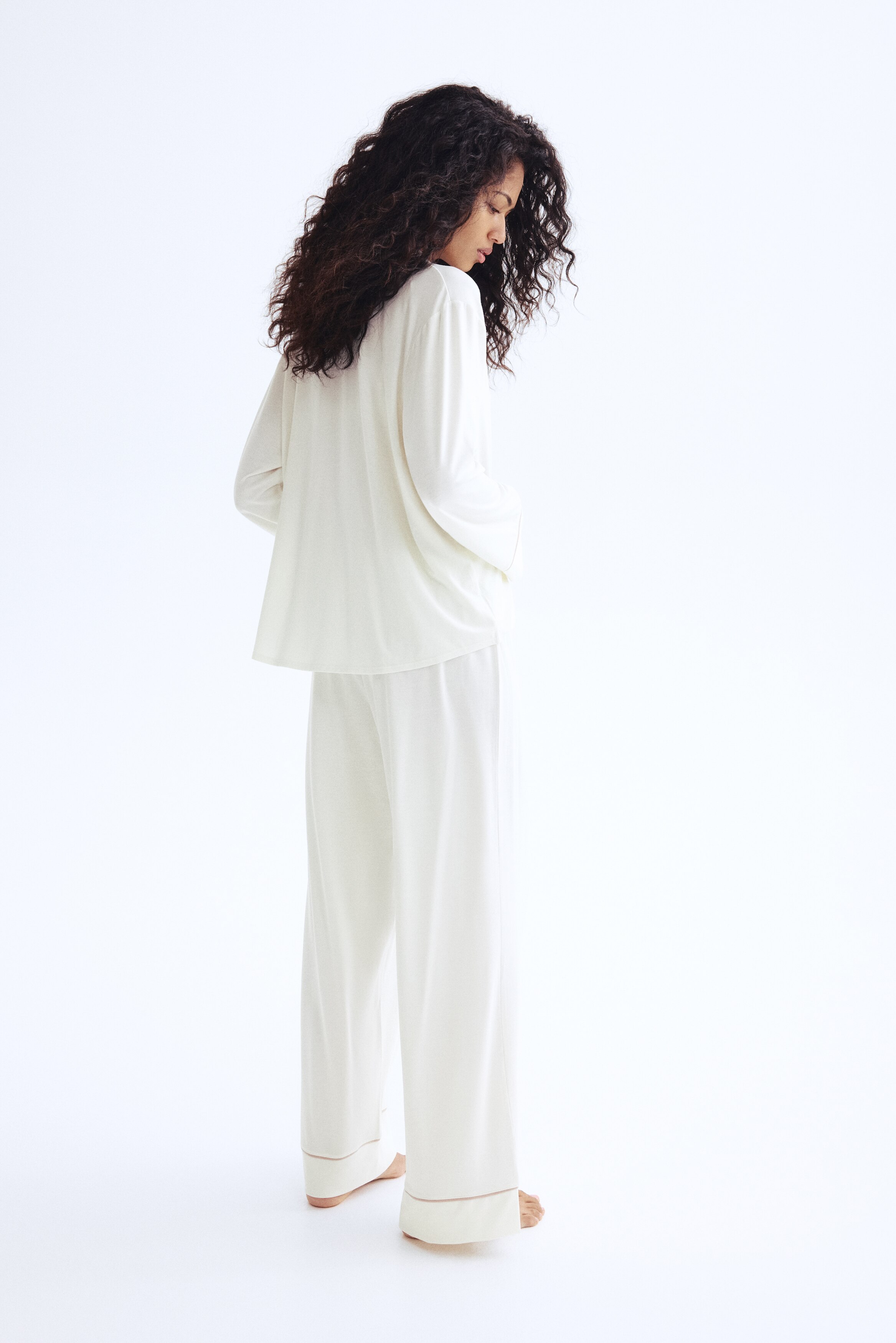 Viscose-blend pyjamas