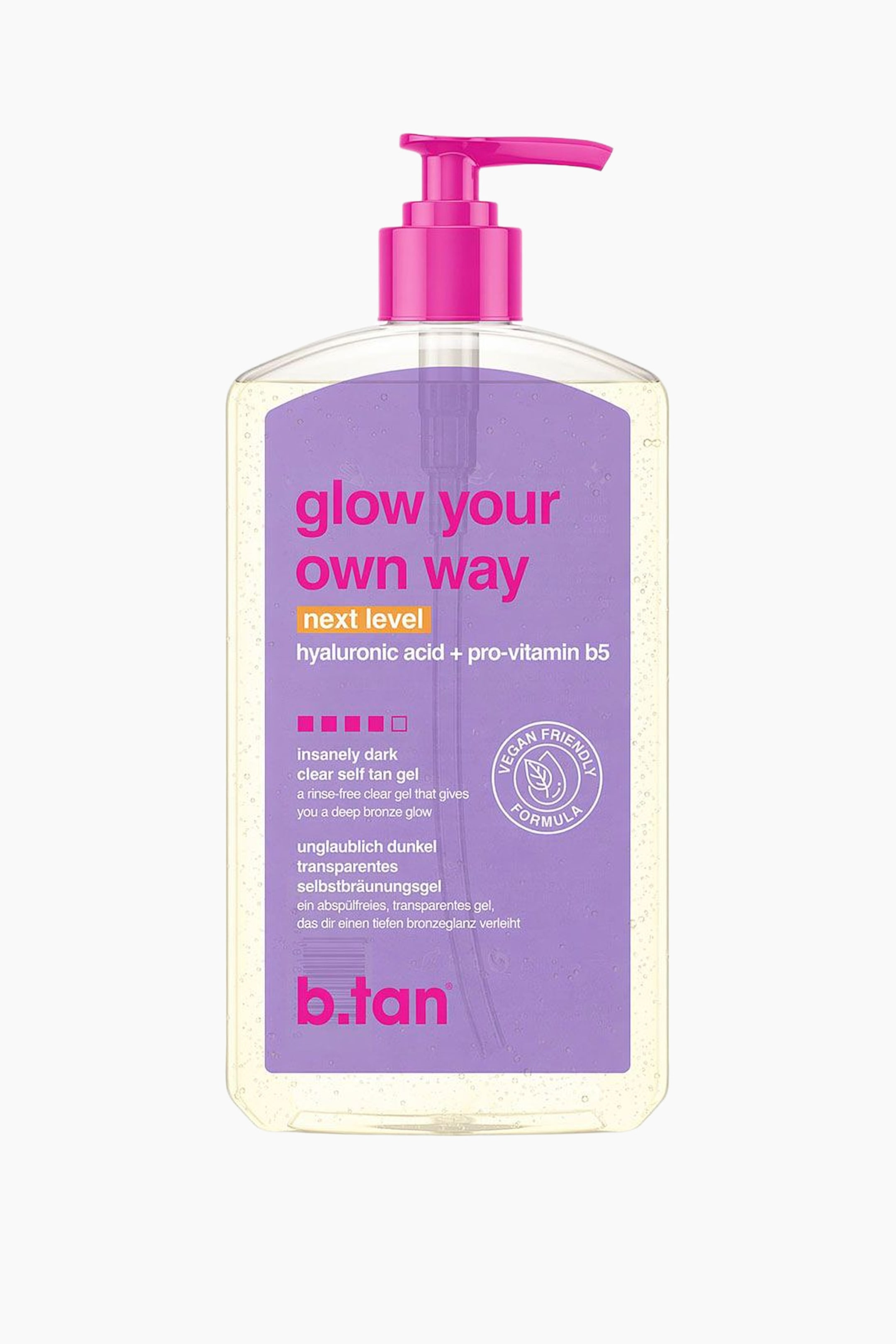 Größeres Bild ansehen: Glow Your Own Way Clear Self Tan Gel Next Level - Insanely Dark - b.tan - Beauty all | H&M DE 1