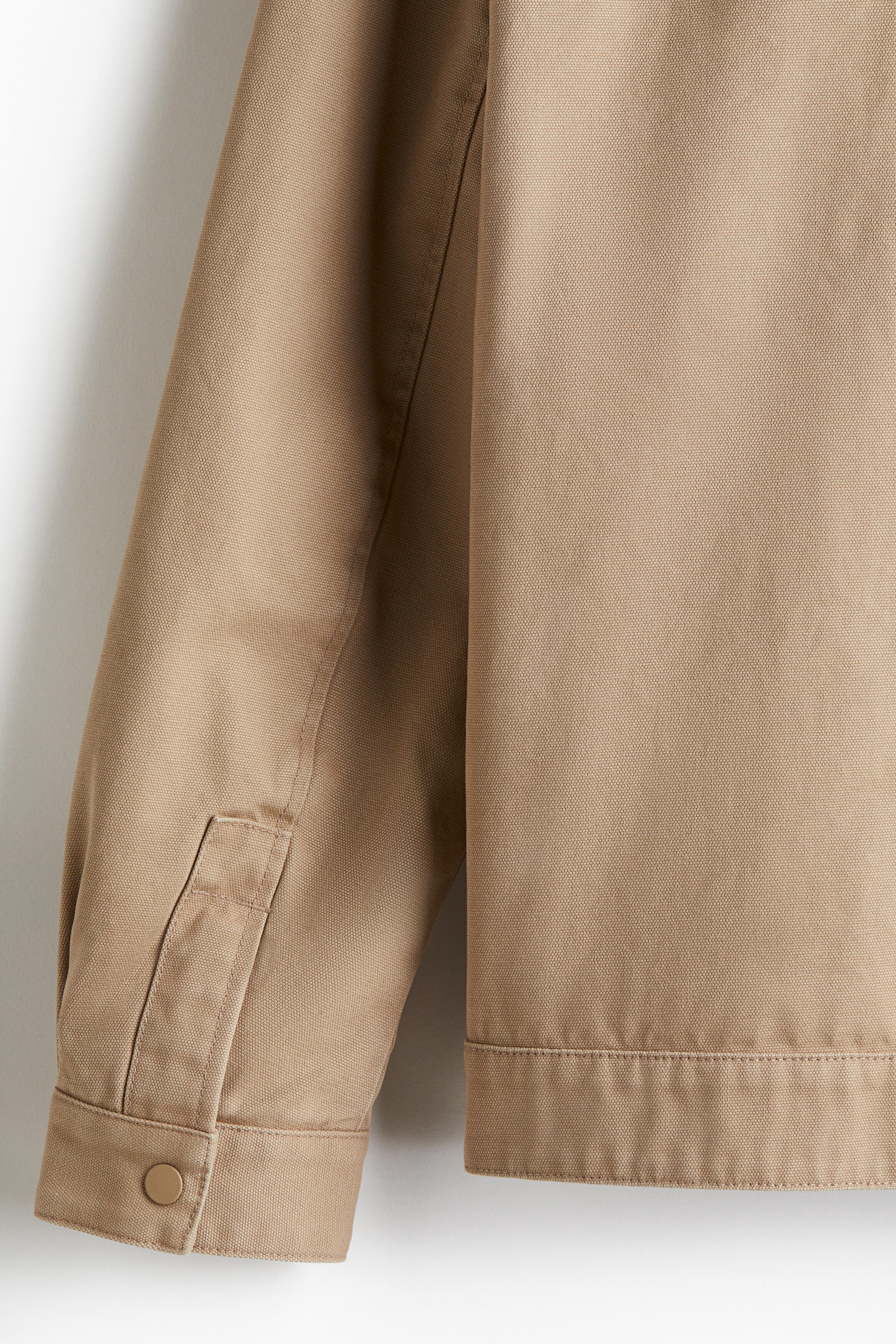 ルーズフィット フーデッドデニムジャケット - ベージュ - Men | H&M JP
