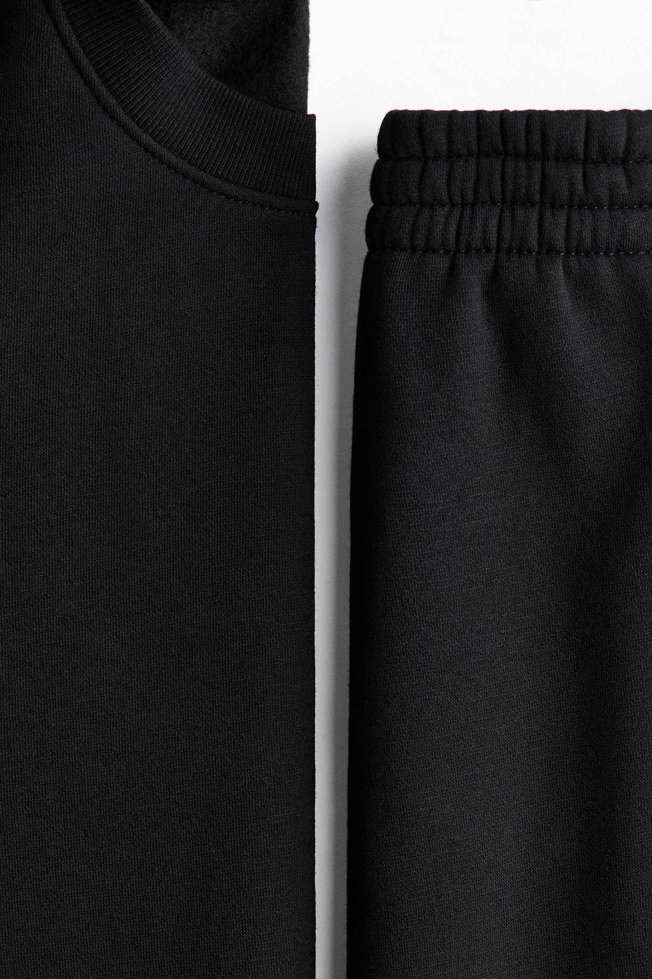 Ver imagen más grande: 2-piece sweatshirt set - Negro - MUJER | H&M ES 2