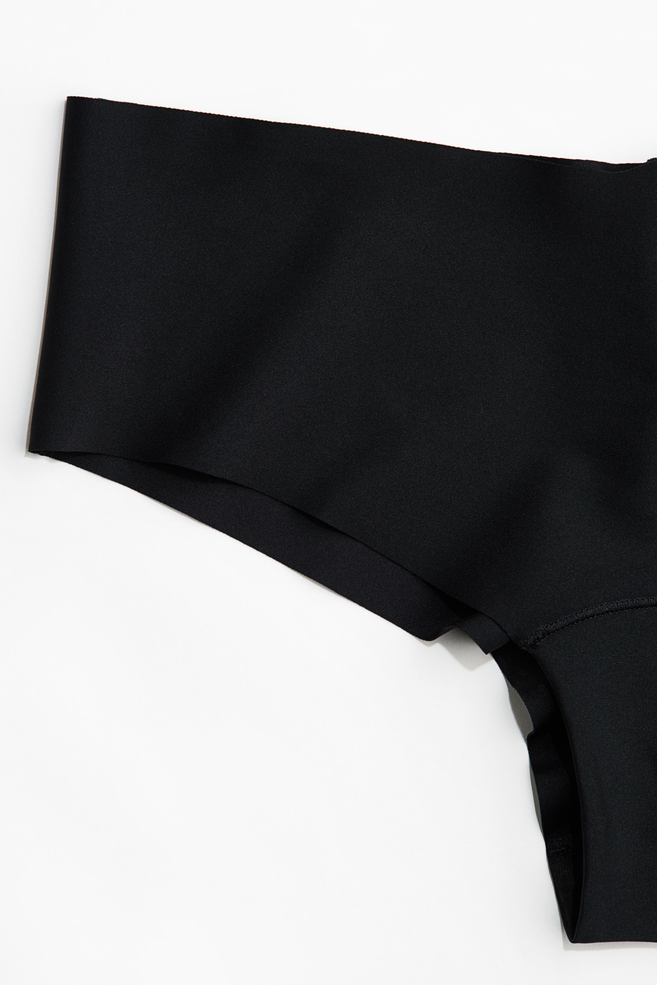 View larger image: 3-pack invisible hipster briefs - Black - Ladies | H&M US 2