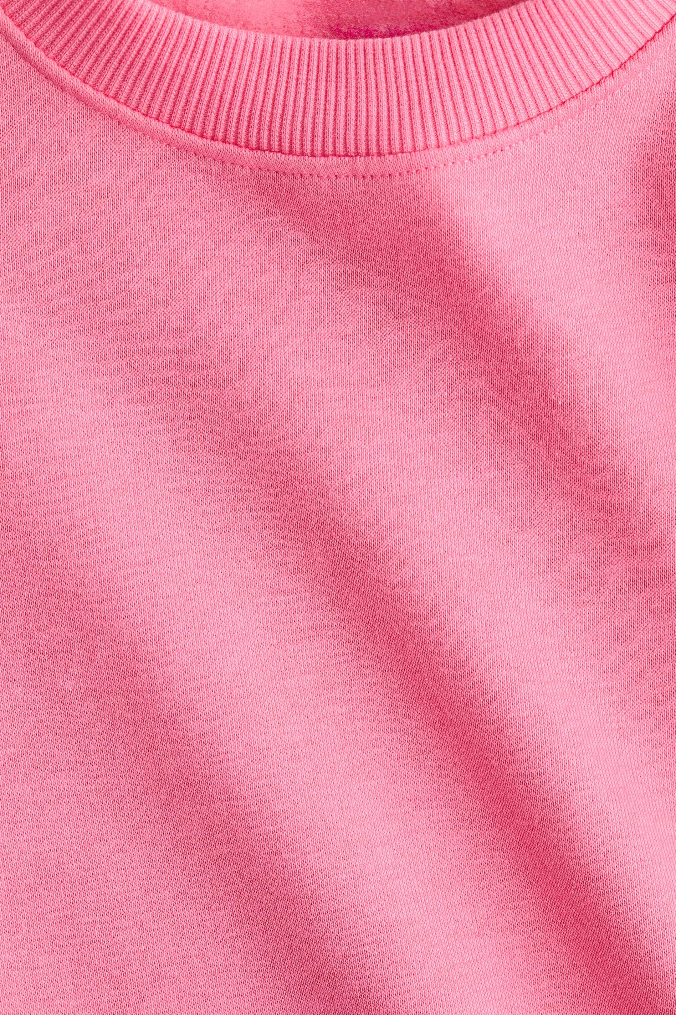 View larger image: Oversized brushed-inside sweatshirt - Dark pink - Kids | H&M IN 2