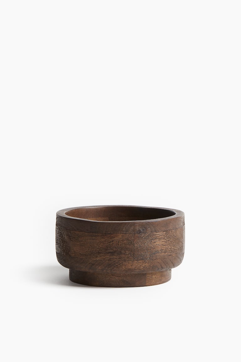 Mango wood bowl