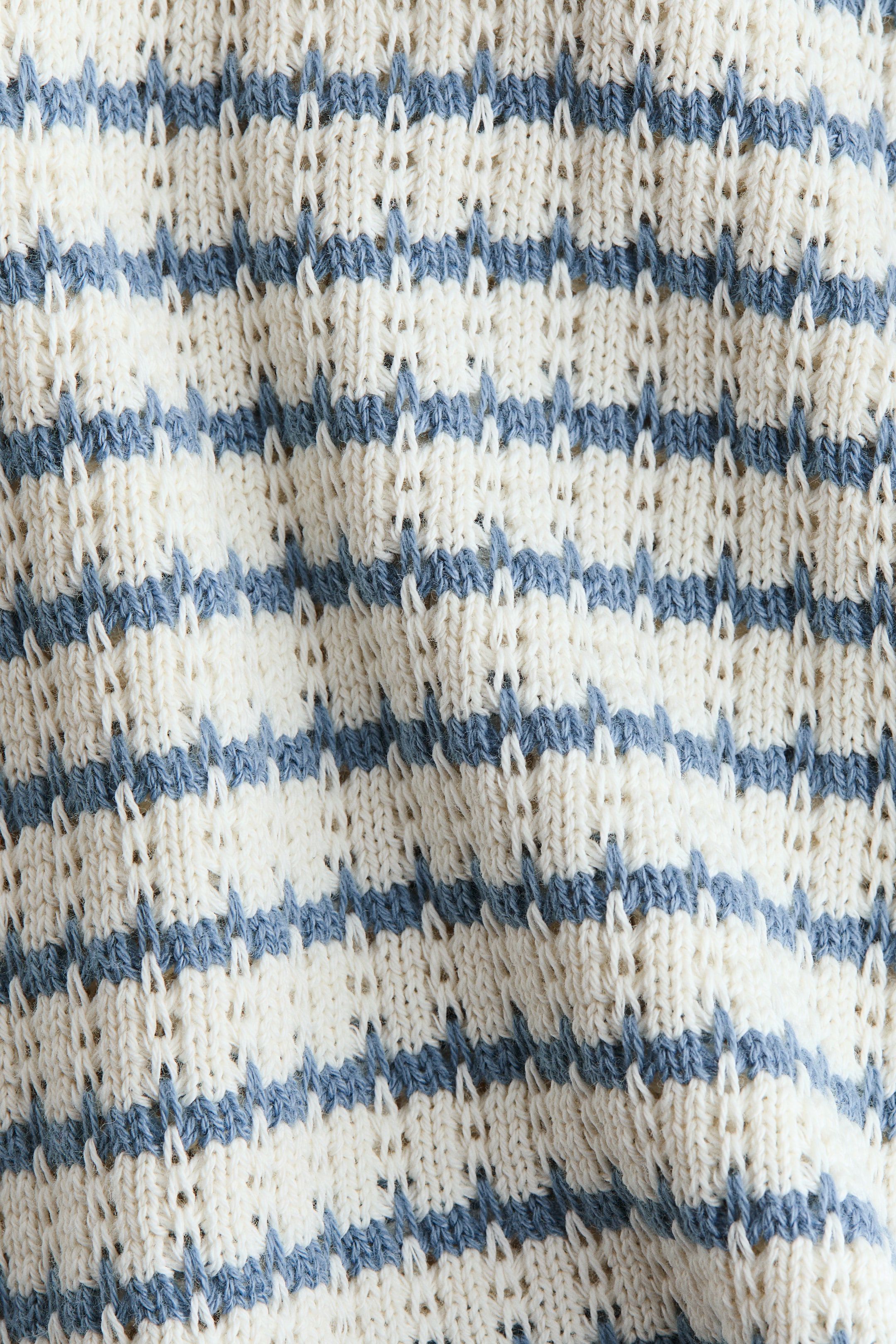 Ensemble 2 pièces en tricot de coton ajouré