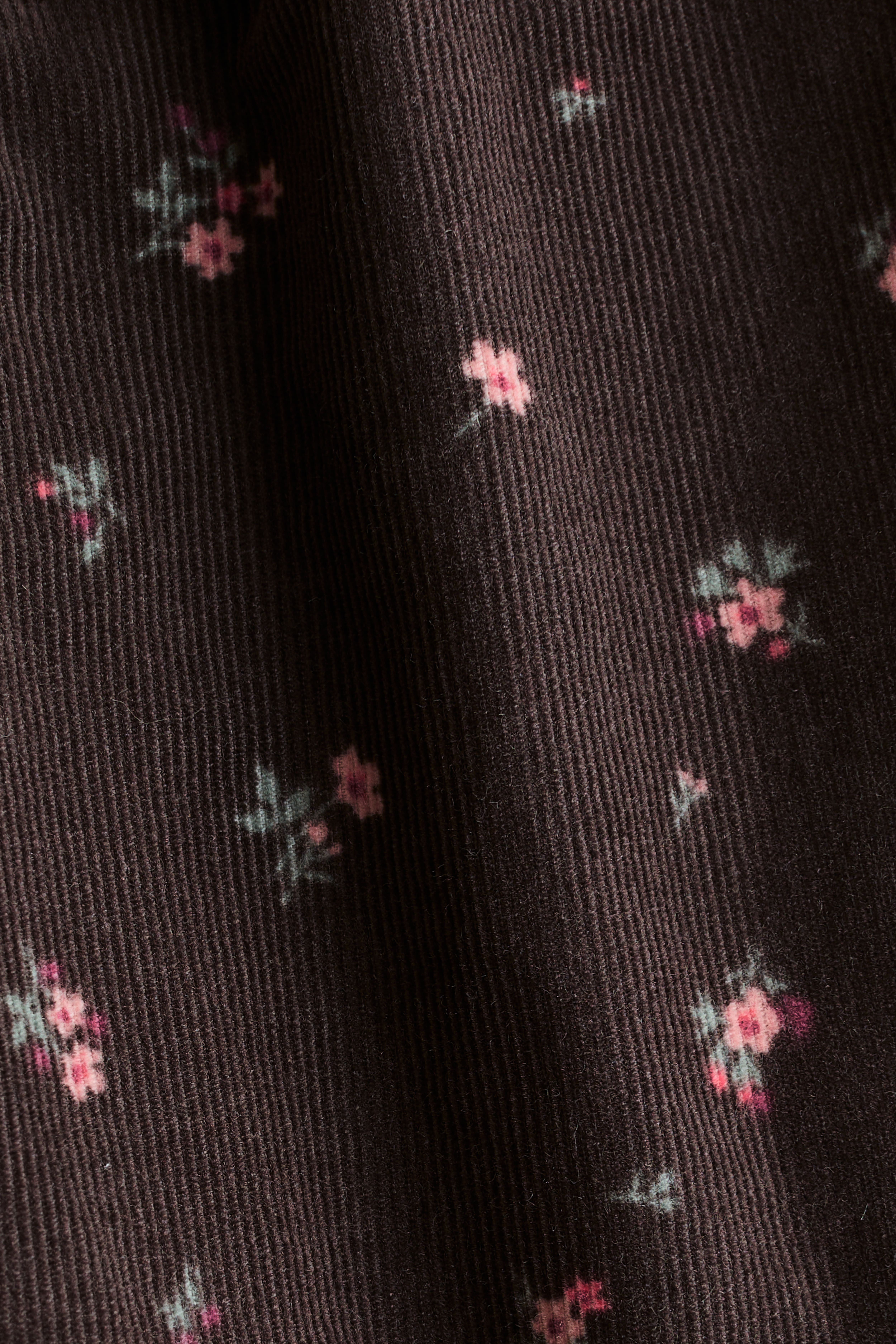 Pantalon doublé en velours côtelé